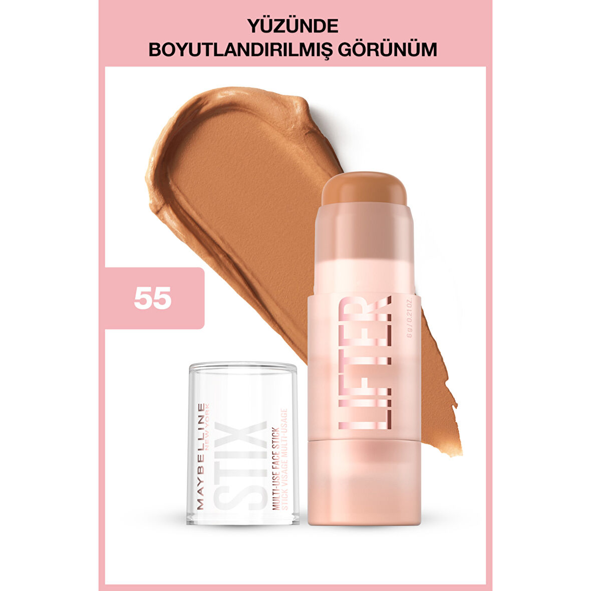Maybelline New York Lifter Stix Yüz Şekillendirici Stick  - 55