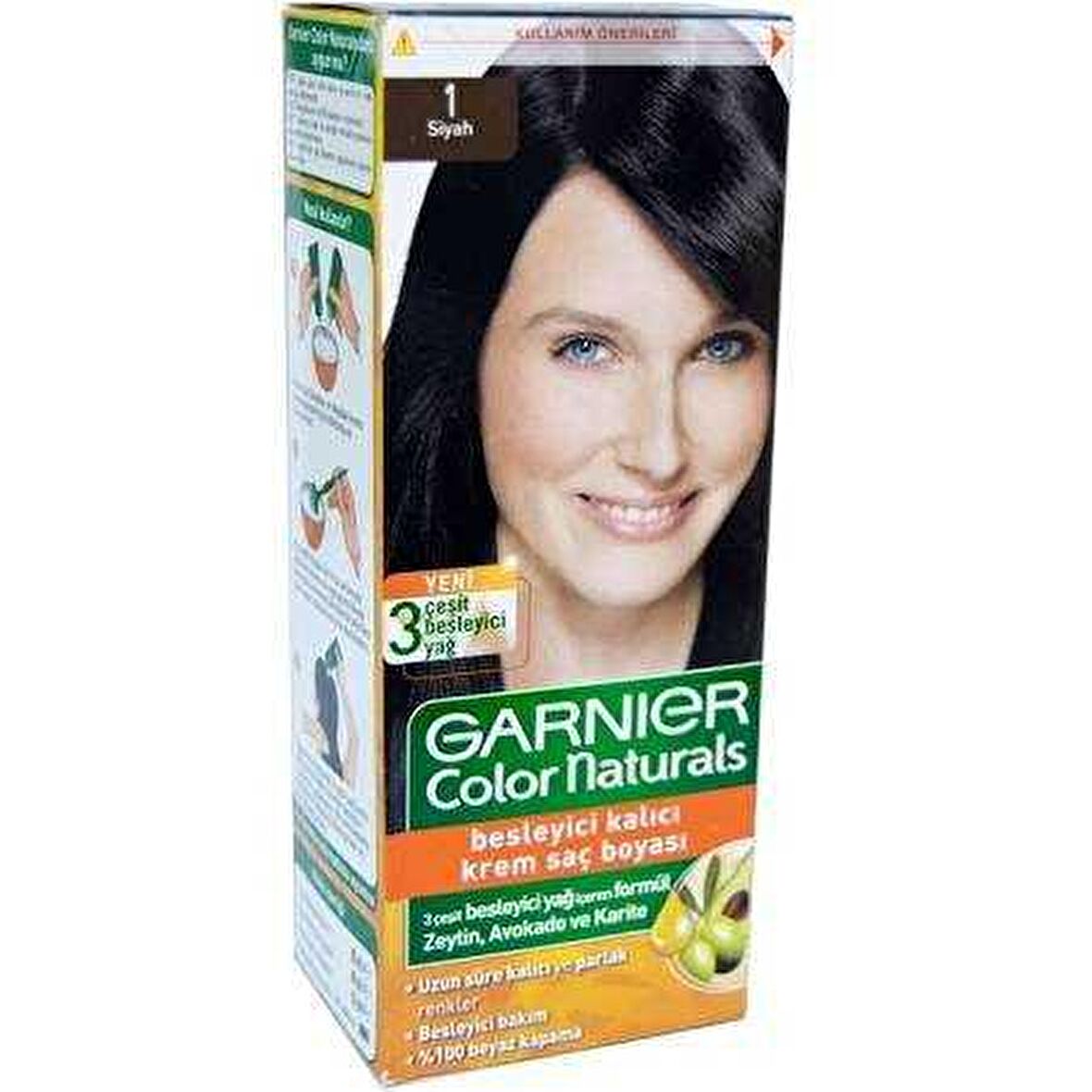 Garnier Color Naturals Saç Boyası 1 Siyah