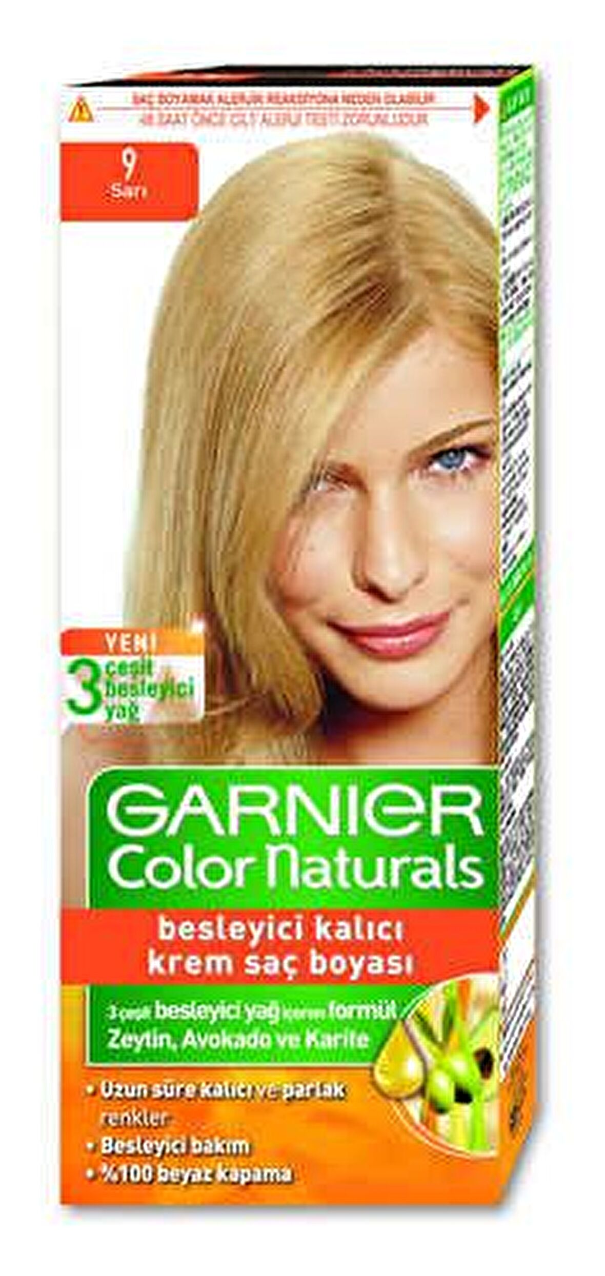 Garnier Color Naturals Saç Boyası 9 Sarı