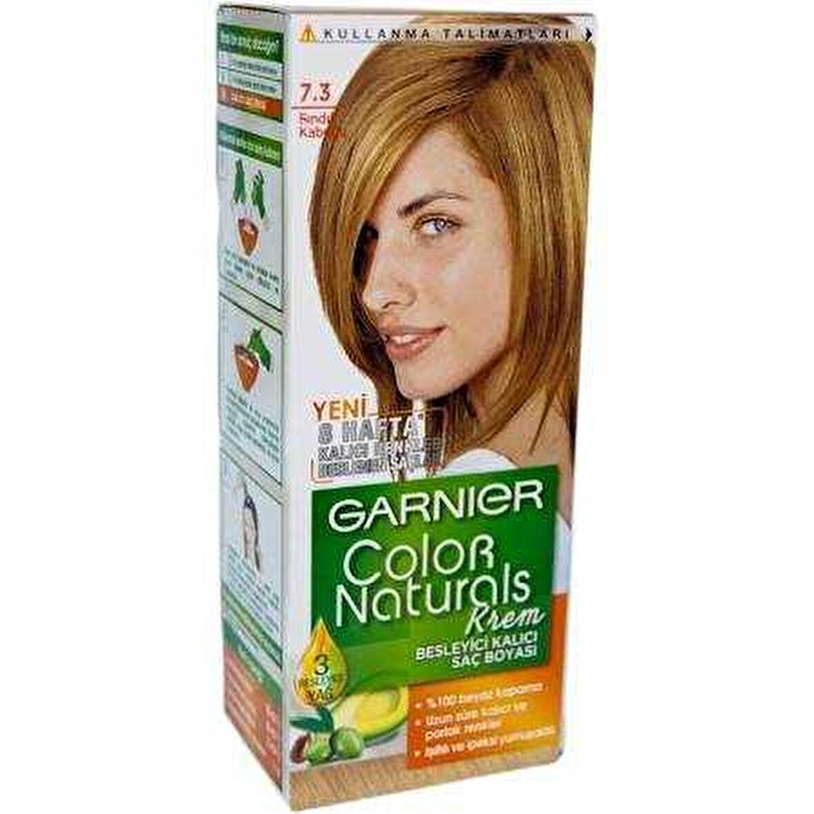 Garnier Color Naturals Saç Boyası 7.3 Fındık Kabuğu