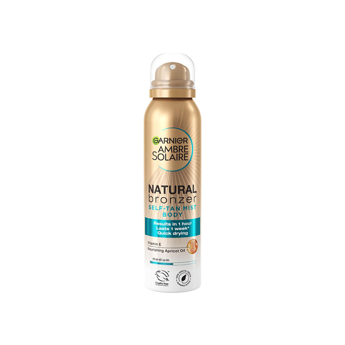 Garnier Ambre Solaire Güneşsiz Bronzlaştırıcı Vücut Spreyi 150 Ml