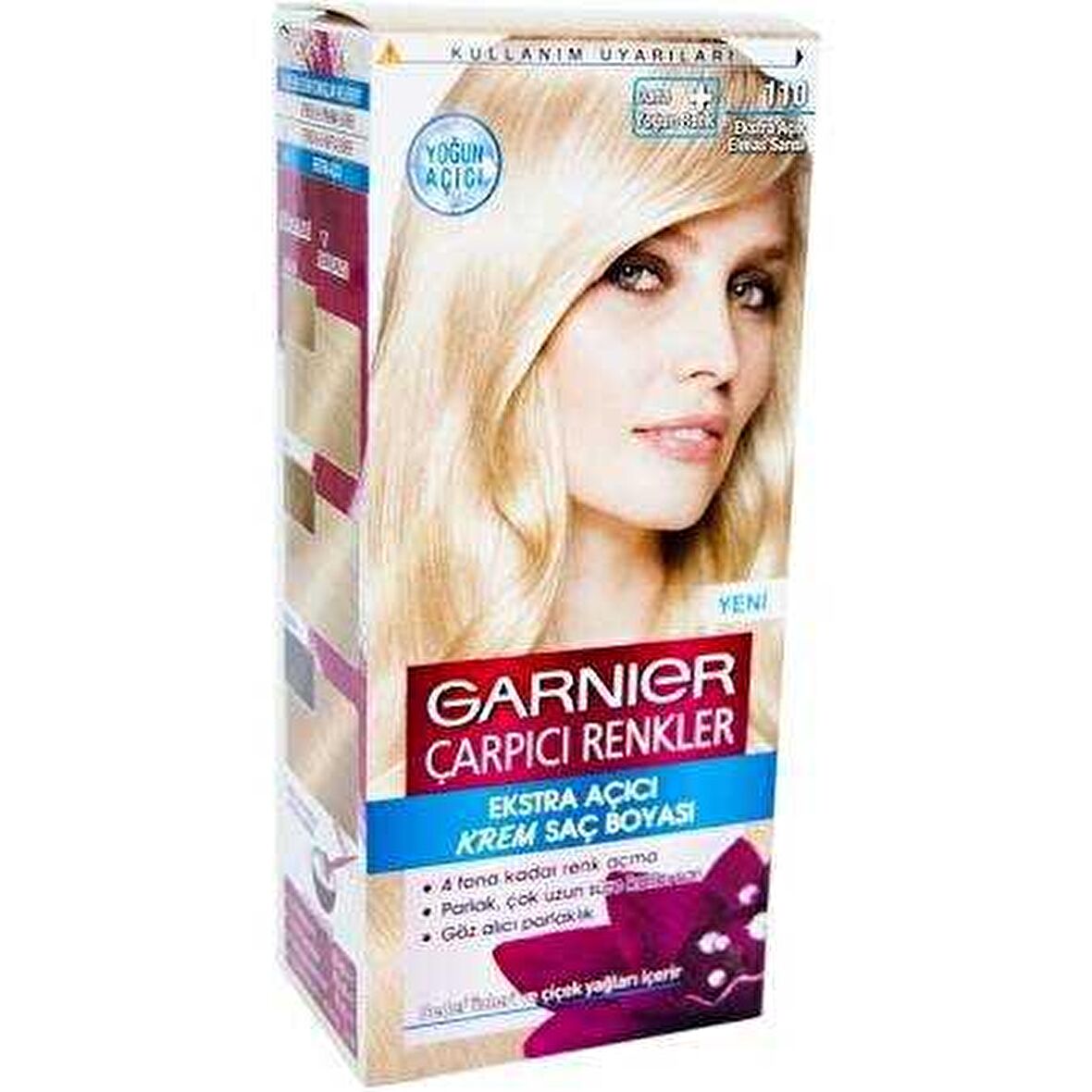 Garnier Çarpıcı Renkler No:110 Ekstra Açık Elmas Sarı Colour Natural Boya