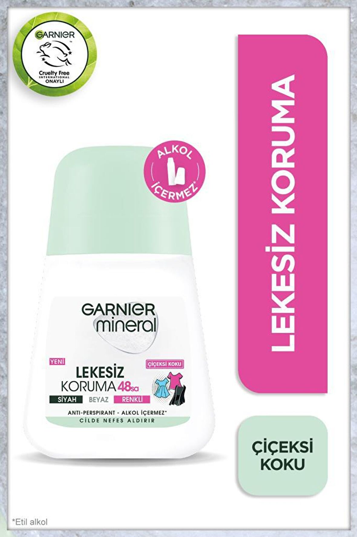 Garnier Mineral Lekesiz Koruma Ferah Koku Roll-On Deodorant