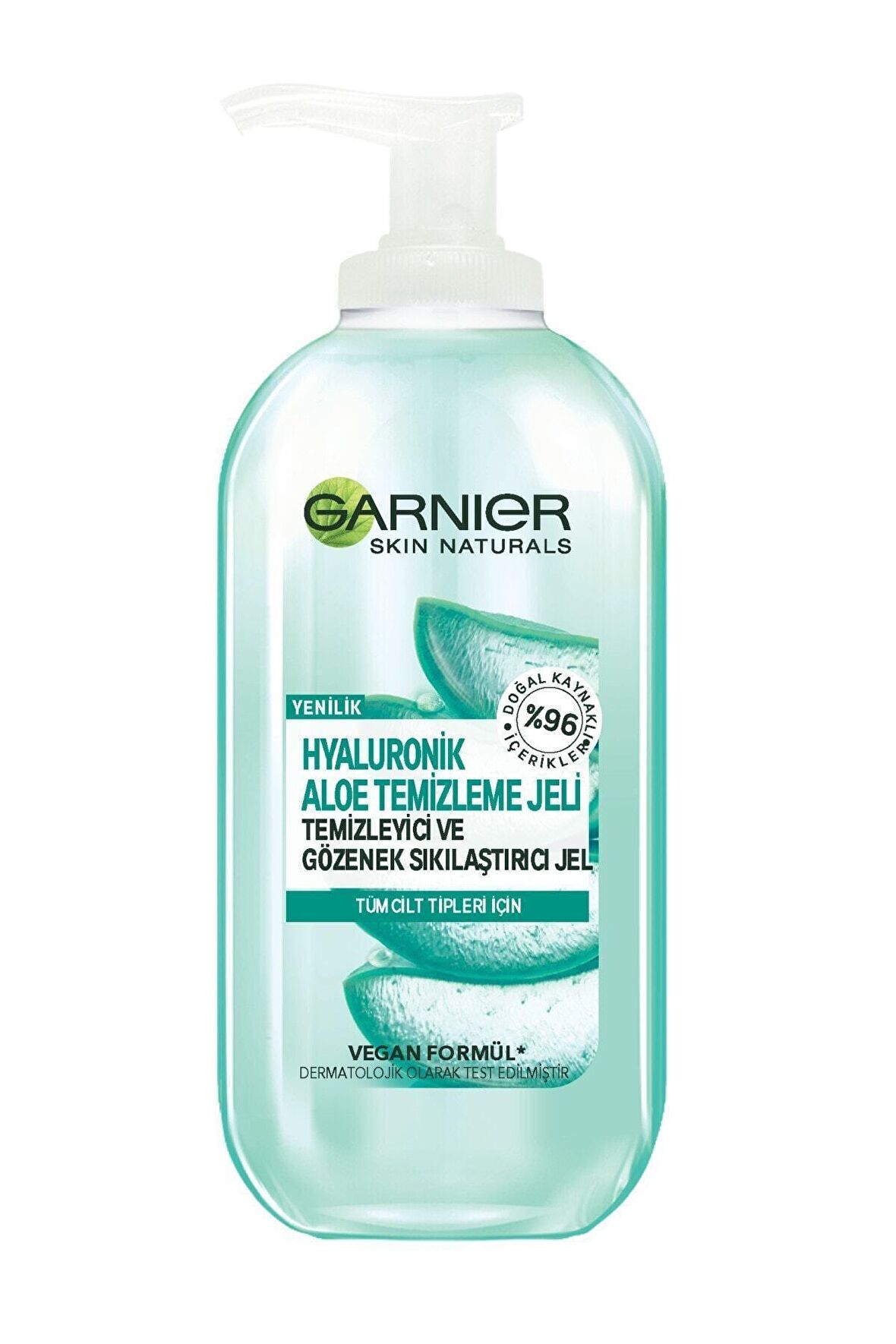 Garnier Tüm Ciltler için Temizleyici Hyaluronik Asit Yüz Temizleme Jeli 200 ml 