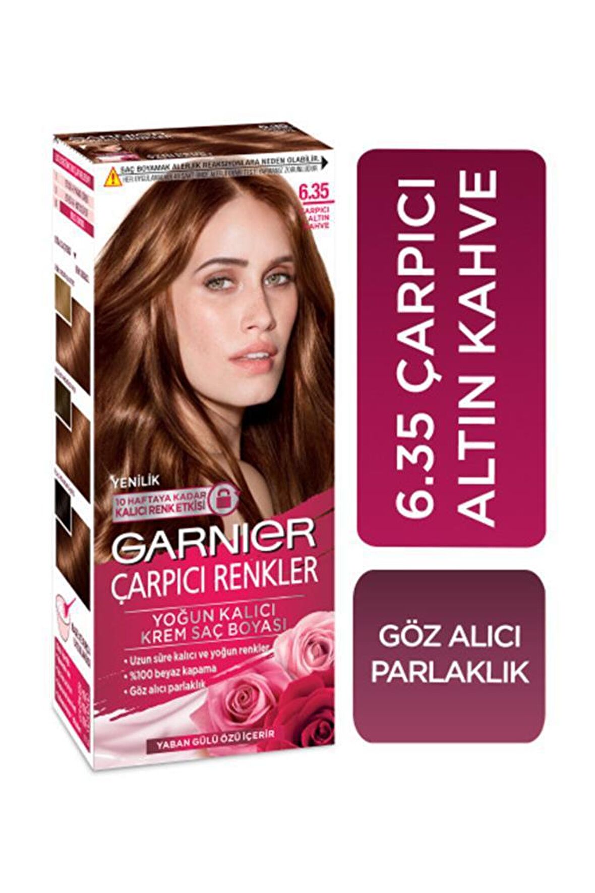 Garnier Çarpıcı Renkler 6.35 Çarpıcı Altın Kahve