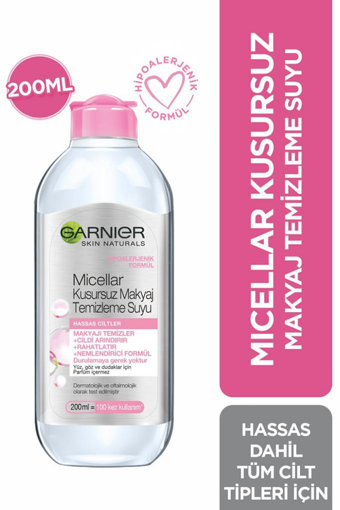 Micellar Kusursuz Makyaj Temizleme Suyu 200ML