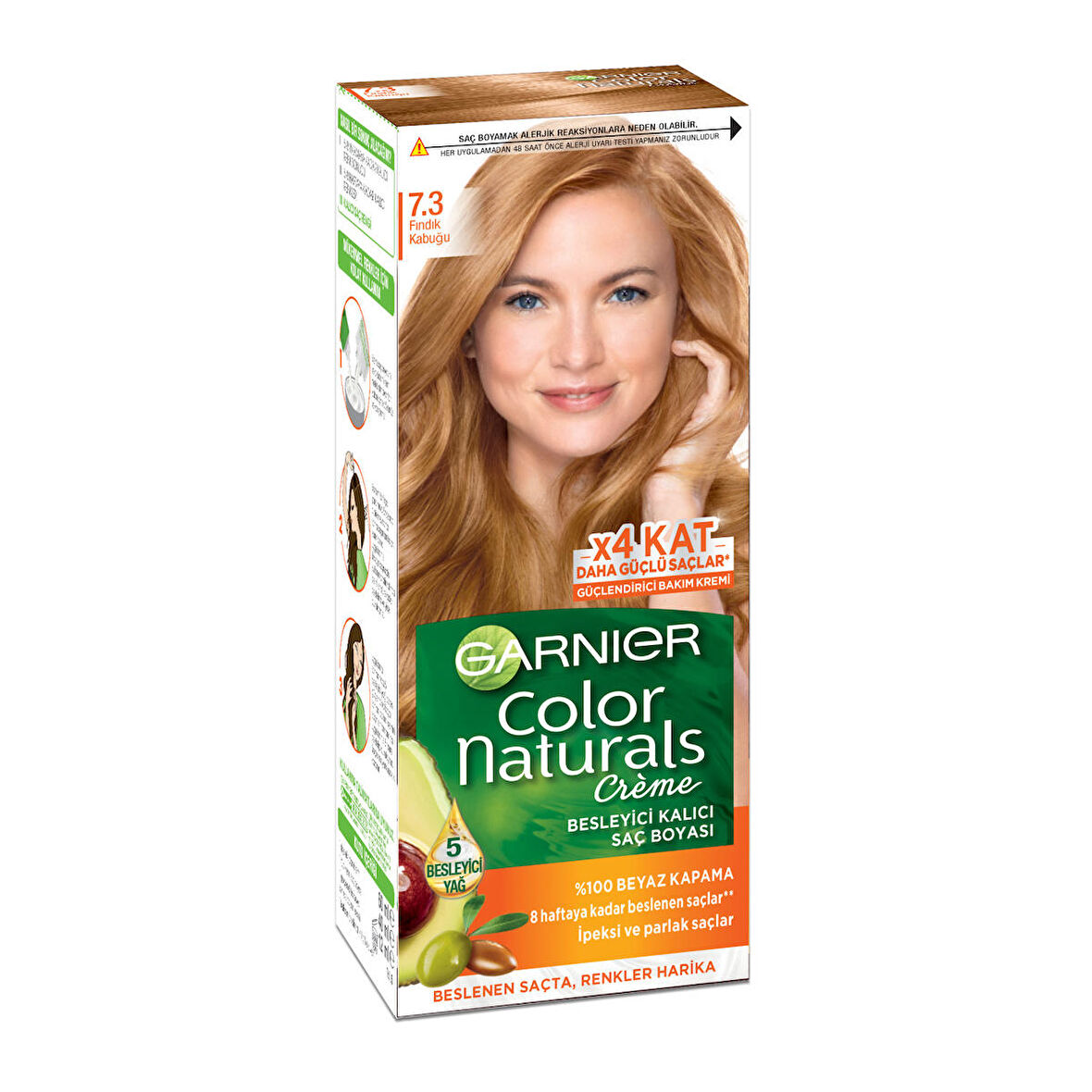 Garnier Color Naturals 7.3 Fındık Kabuğu