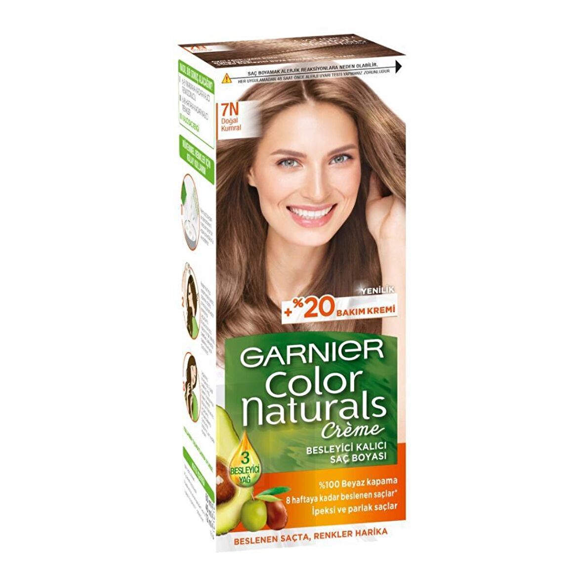 Garnier Color Naturals 7N Doğal Kumral