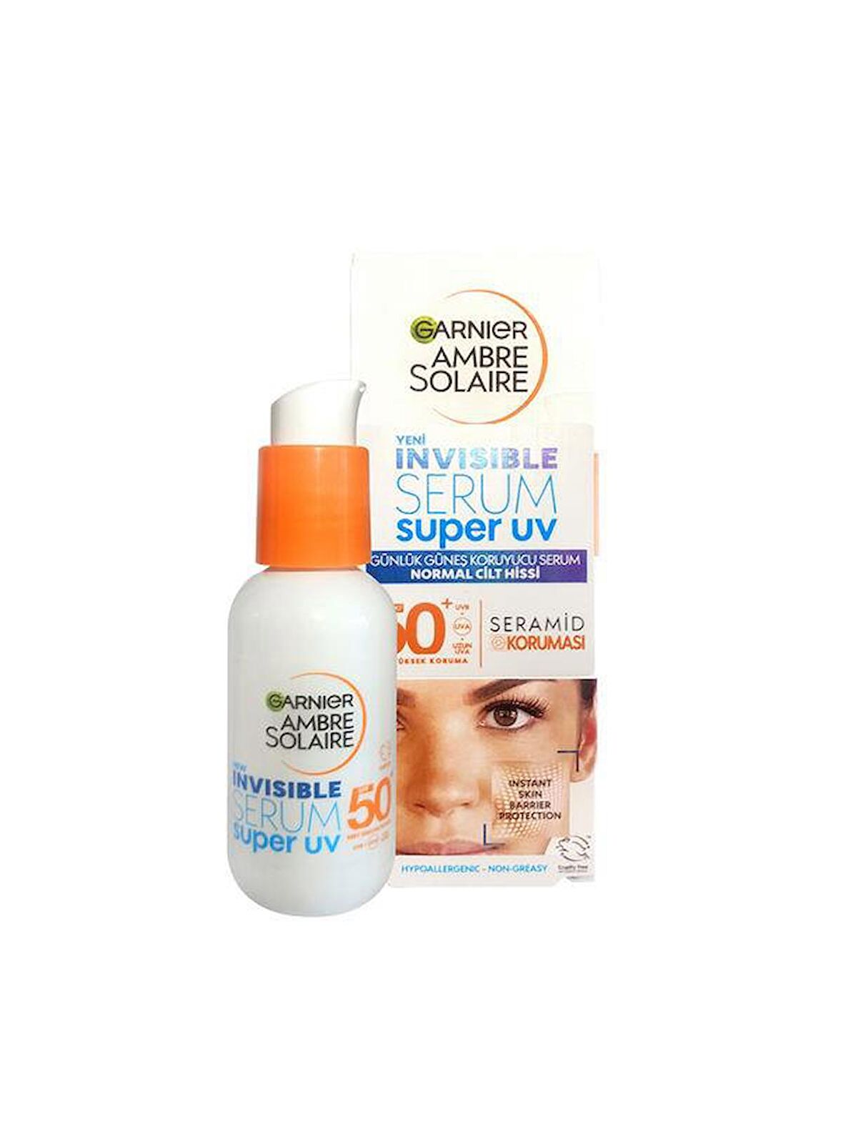 Garnier Ambre Solaire Invisible Serum Super UV Günlük Güneş Koruyucu Serum