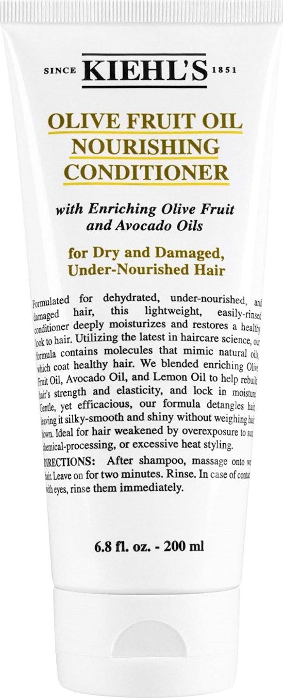 Kiehl's New York Olive Fruit Oil Nourishing Conditioner 200 ml