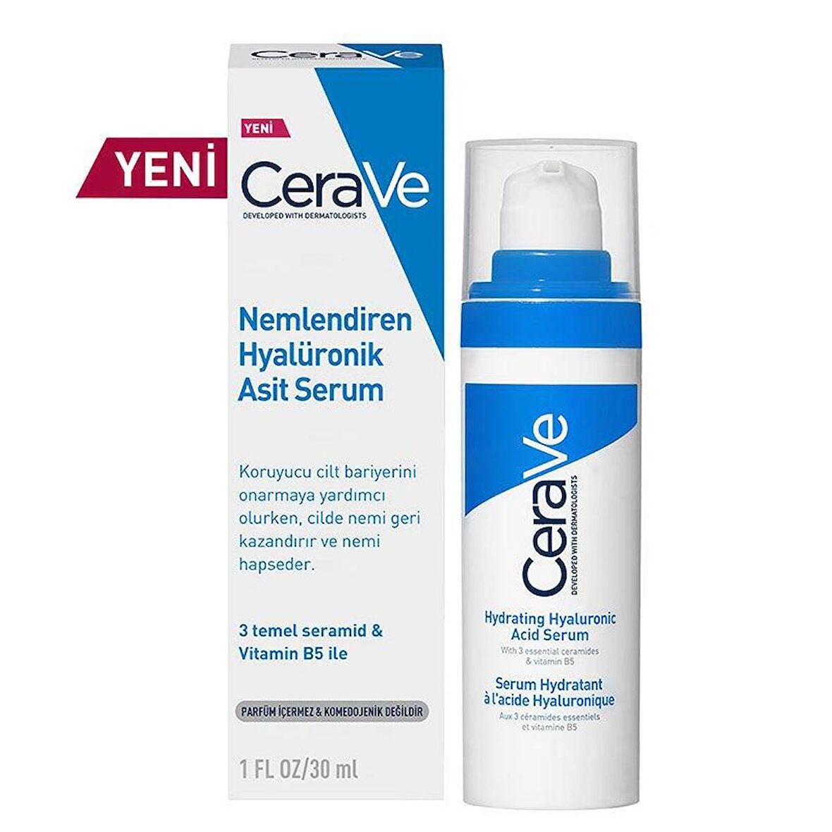 Cerave Nemlendiren Hyalüronik Asit Serum 30 ml