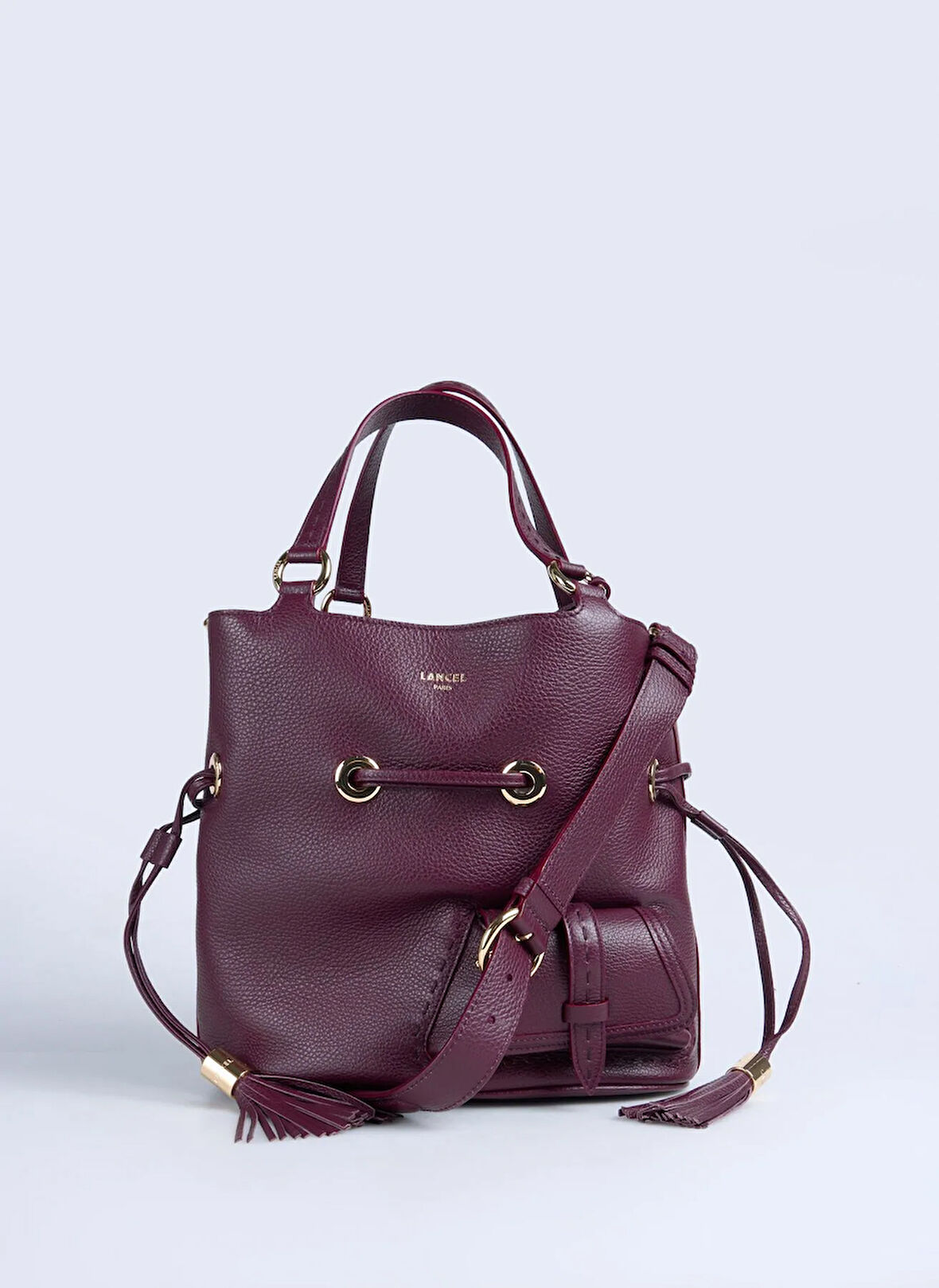Lancel Bordo Kadın Çapraz Çanta A1011026TU