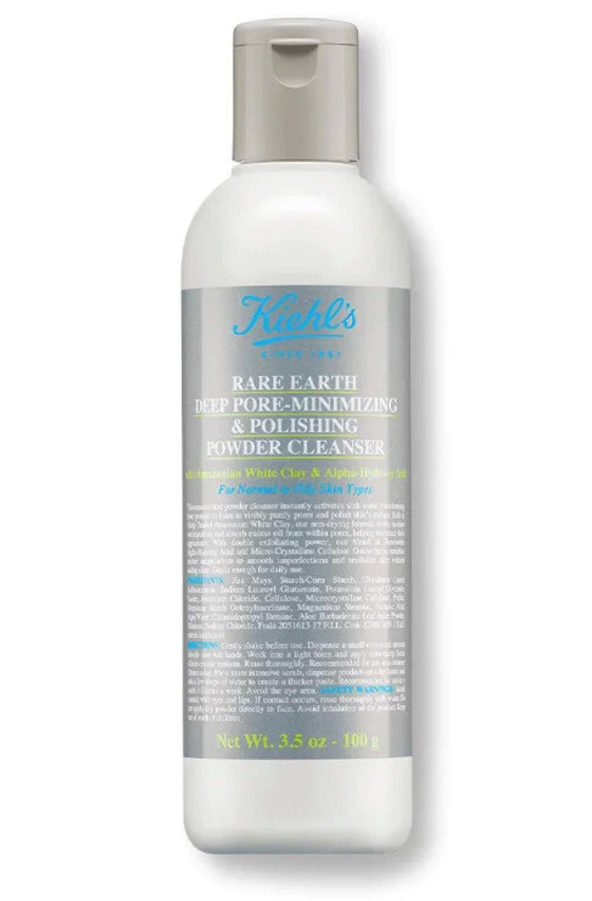 Kiehl's Rare Earth Deep Pore-Minimizing & Polishing Powder Cleanser 100g - Yüz Temizleme Jeli