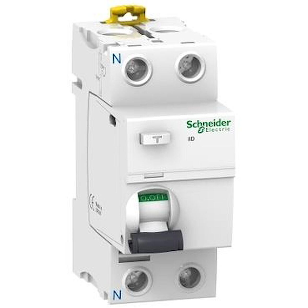 Schneider A9R41225, 25 Amper, 30mA, AC Tip, Monofaze, Kaçak Akım Koruma Rölesi, 2 Kutuplu (1 Faz+Nötr)