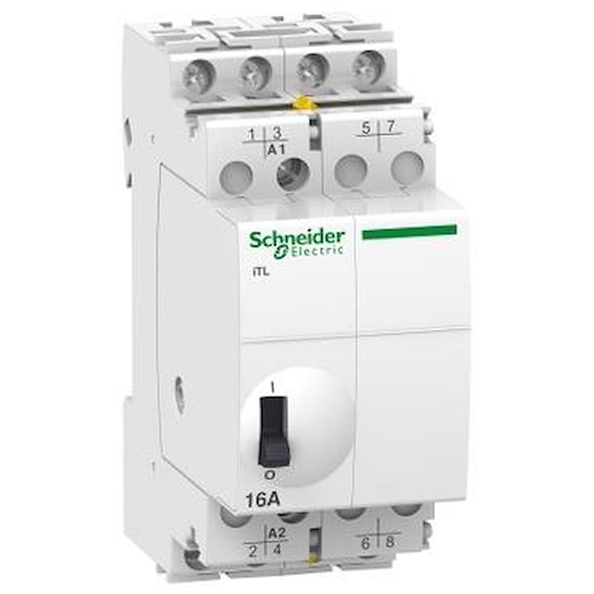 A9C30814, 16 Amper, Darbe Akım Rölesi, 4NA, 230 Volt AC/110 Volt DC