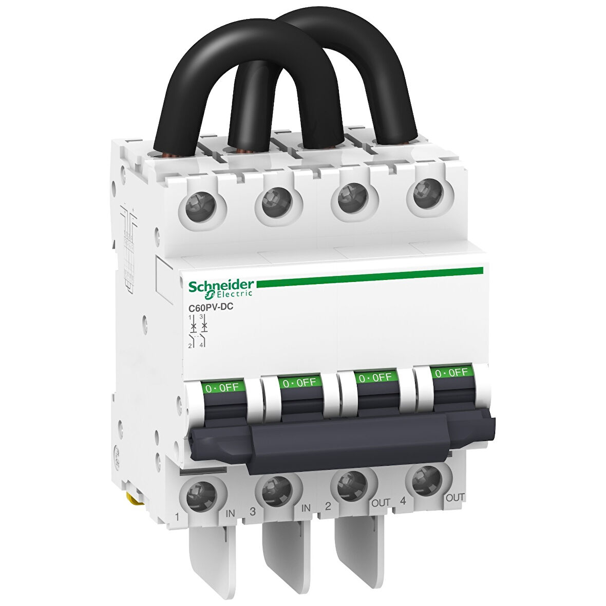 Schneider 2P - 10A - 800 V - B eğrisi-A9N61650