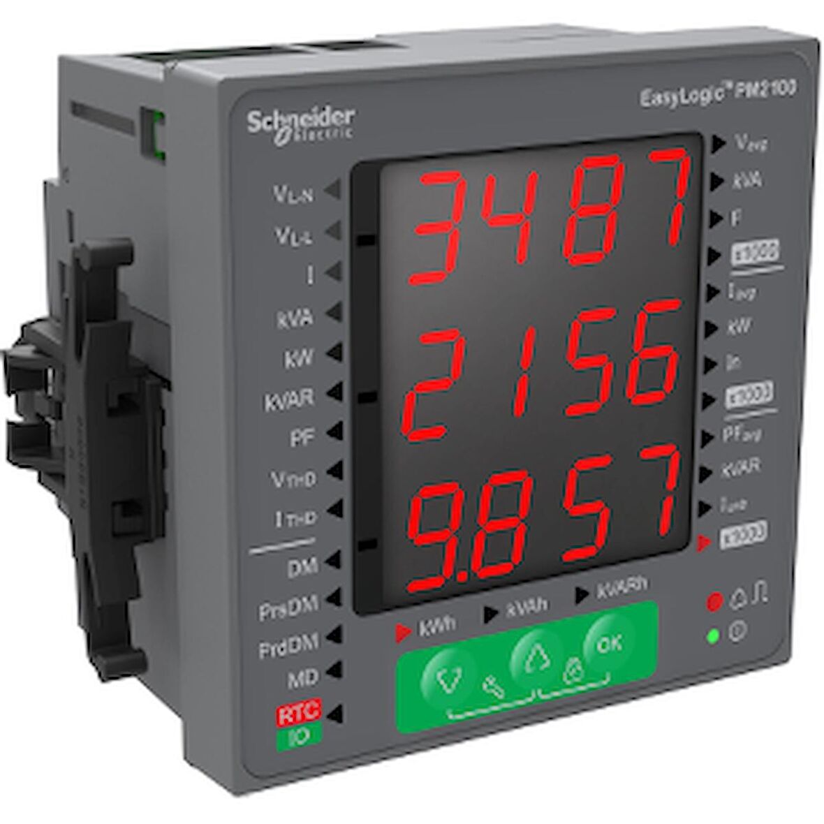 Schneıder,Güç İzleme Easylogic Pm2100 Metsepm2110