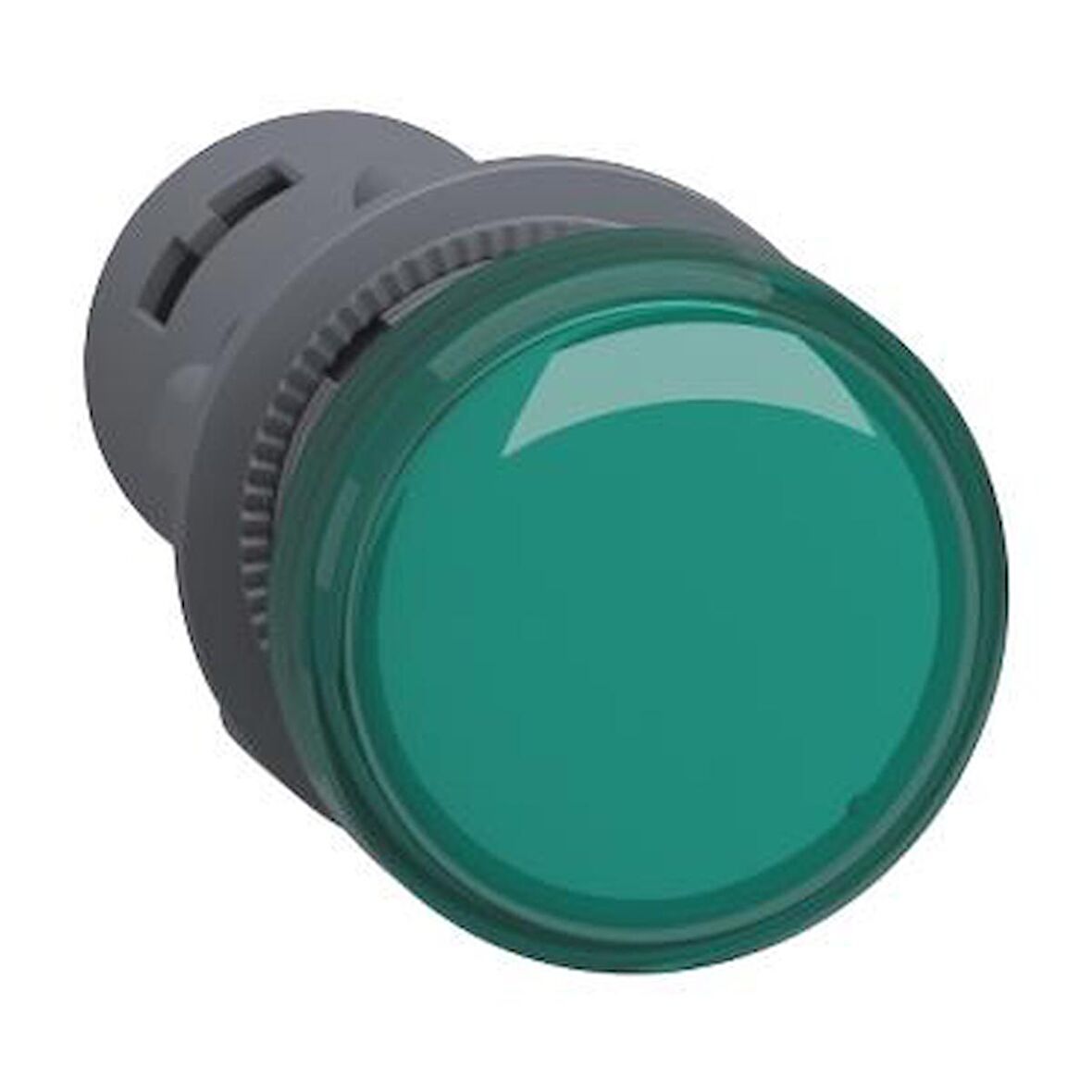 XA2EVB3LC, Sinyal lambası, plastik, yeşil, Ø 22 mm, LEDli, 24 V AC/DC