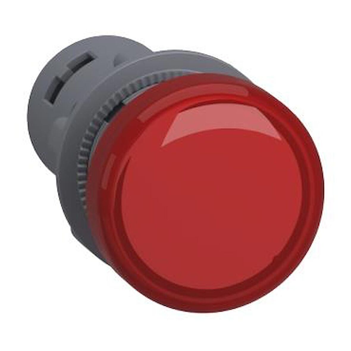 XA2EVM4LC, Sinyal lambası, plastik, kırmızı, Ø 22 mm, LEDli, 220…230V AC