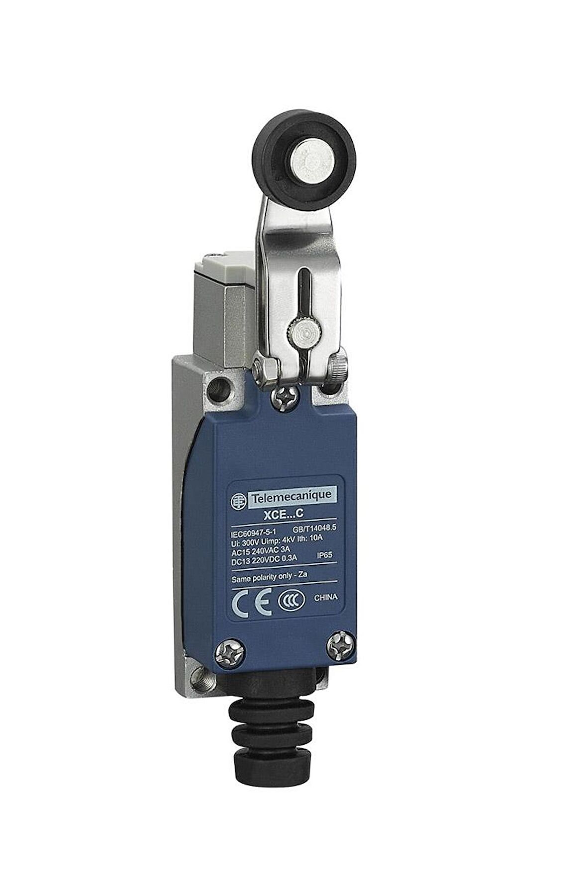 Schneider XCE118C ,Termoplastik Makaralı Limit Switch