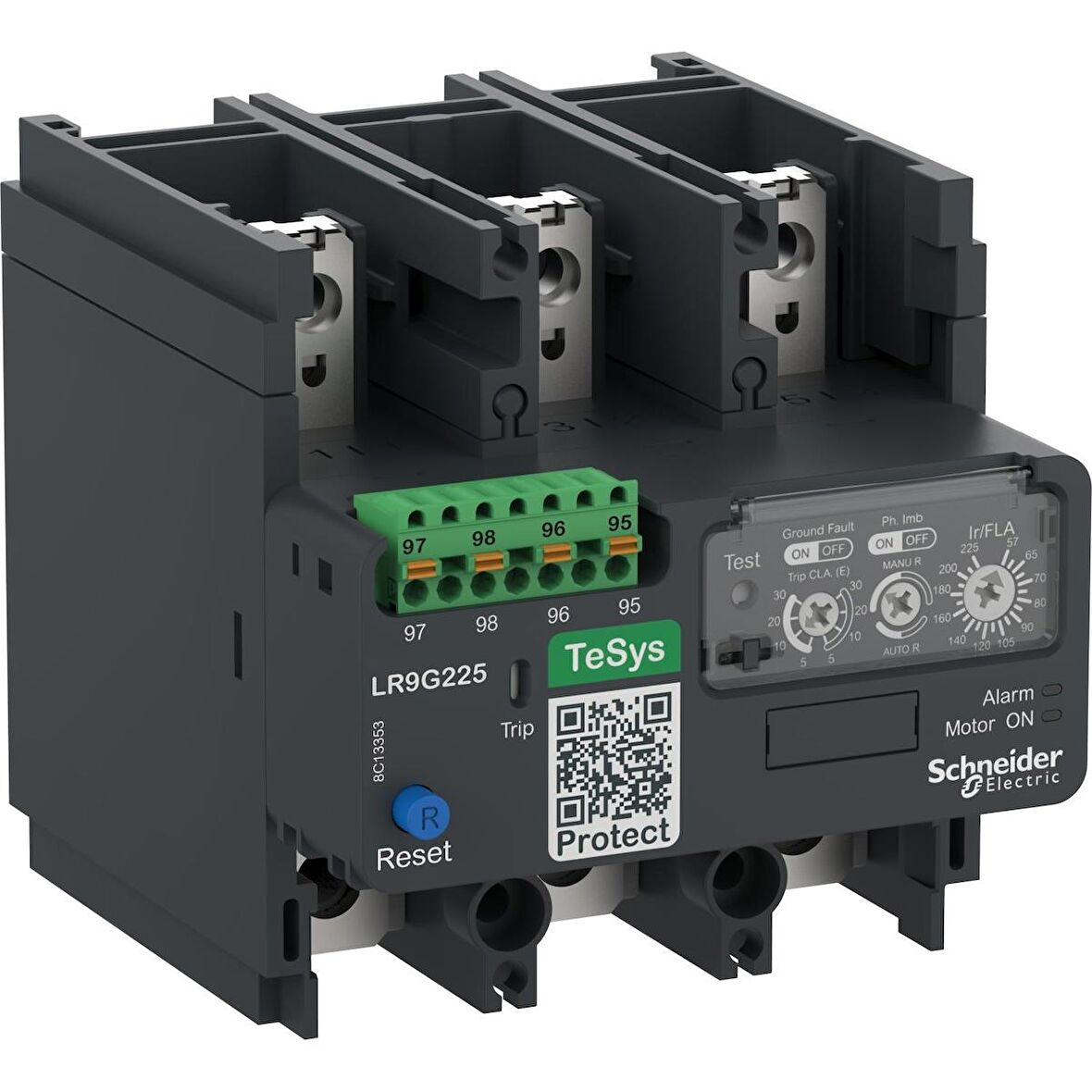 Schneider,LR9G115,TeSys Giga Termik Aşırı Yük Rölesi LR9G 115A yaylı