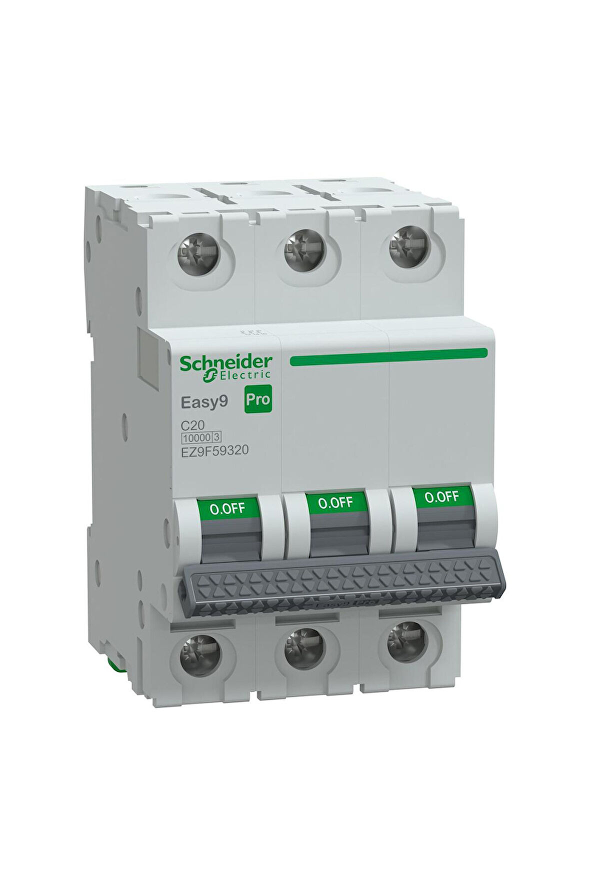 Schneider Electric EZ9F59320 3X20A 10kA C Otomatik Sigorta Easy9 Pro