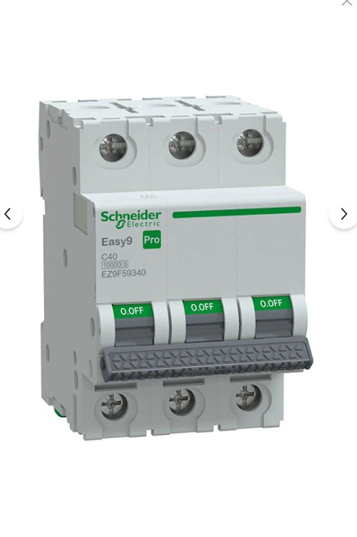 Schneider Pro 3 Faz 40A 10 KA C Tipi Sigorta  EZ9F59340