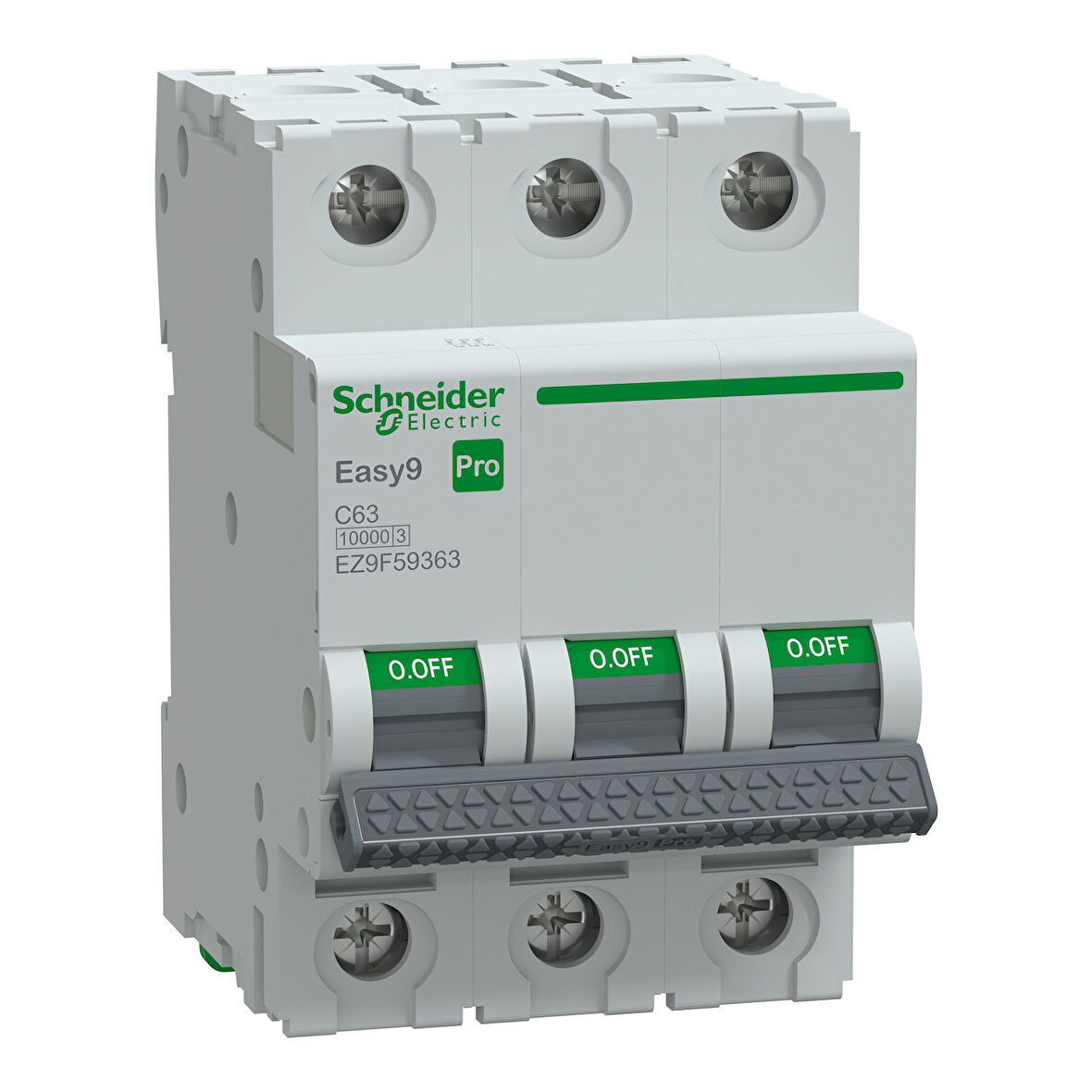 Schneider Pro 3 Faz 63A 10 KA C Tipi Sigorta,EZ9F59363