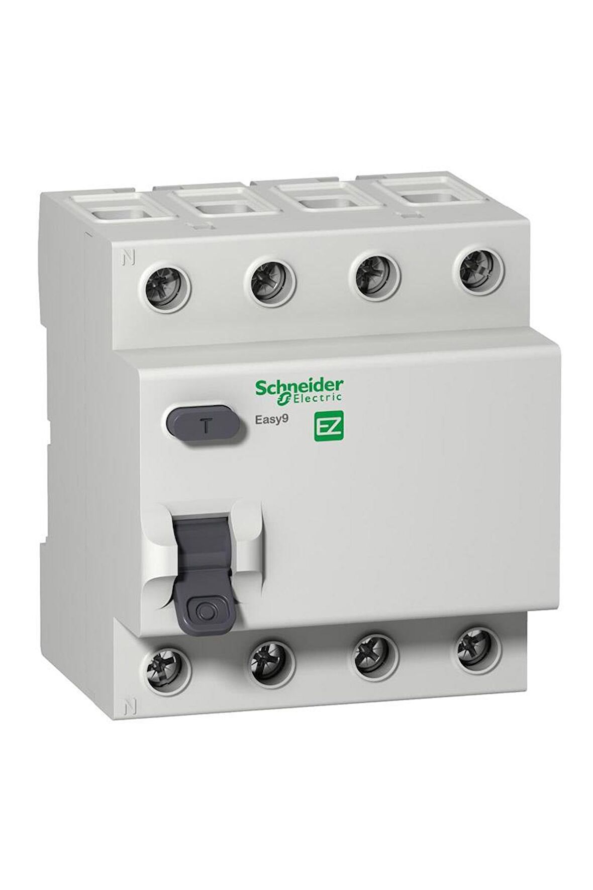 Schneider EZ9R05440, 40 Amper, 30mA, Trifaze, Kaçak Akım Koruma Rölesi, 4 Kutuplu (3 Faz+Nötr), Tip AC