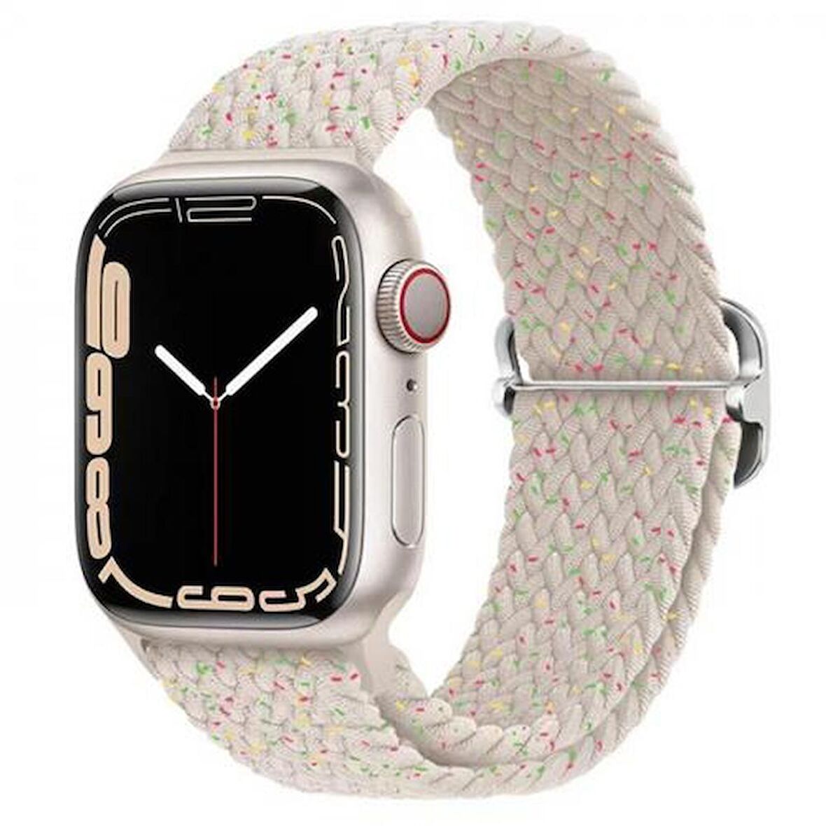 Coofbe Tokalı 41mm Apple Watch 7 8 Kordon Kayış 40mm Apple Watch 4 5 6 Kordon Kayış 38mm Kordon