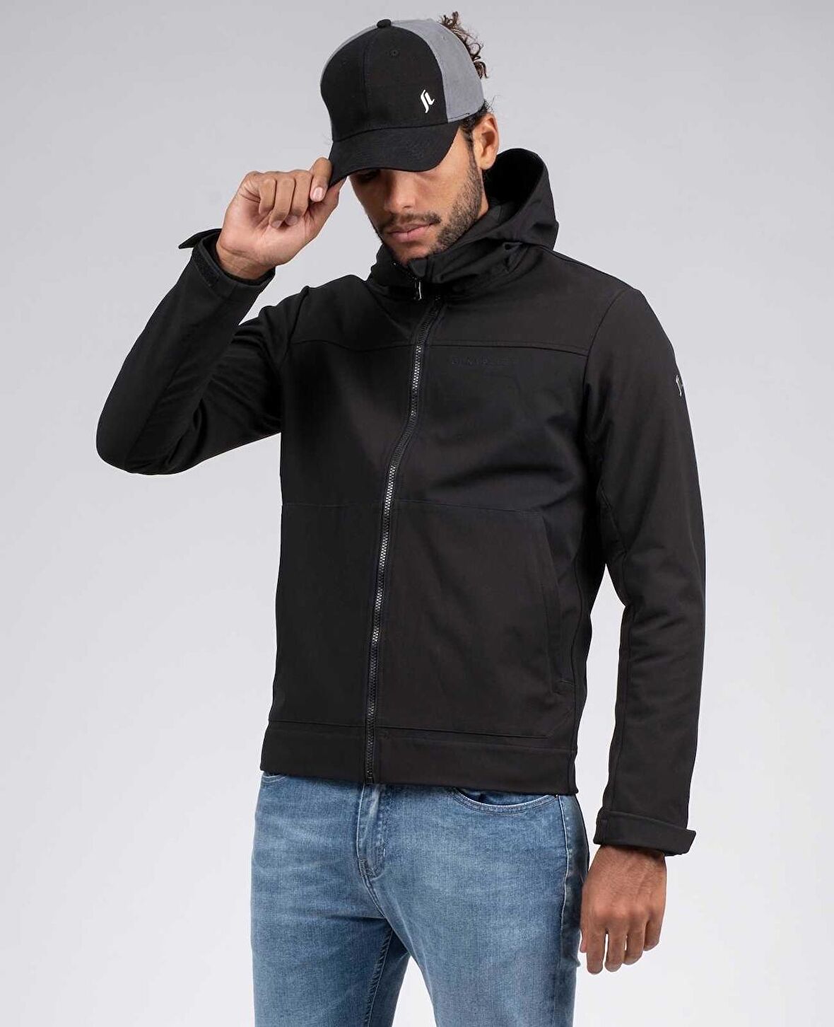 Sun Valley Lewsor Erkek Kapişonlu Softshell Ceket-LEWSOR99N