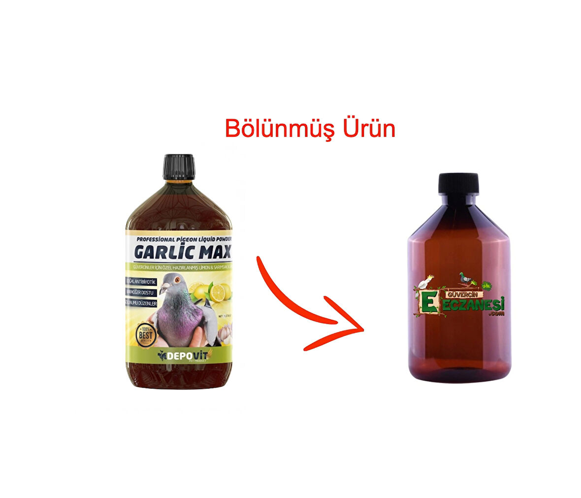 Garlic Max - Limon Sarımsak 500 ml bölünmüş