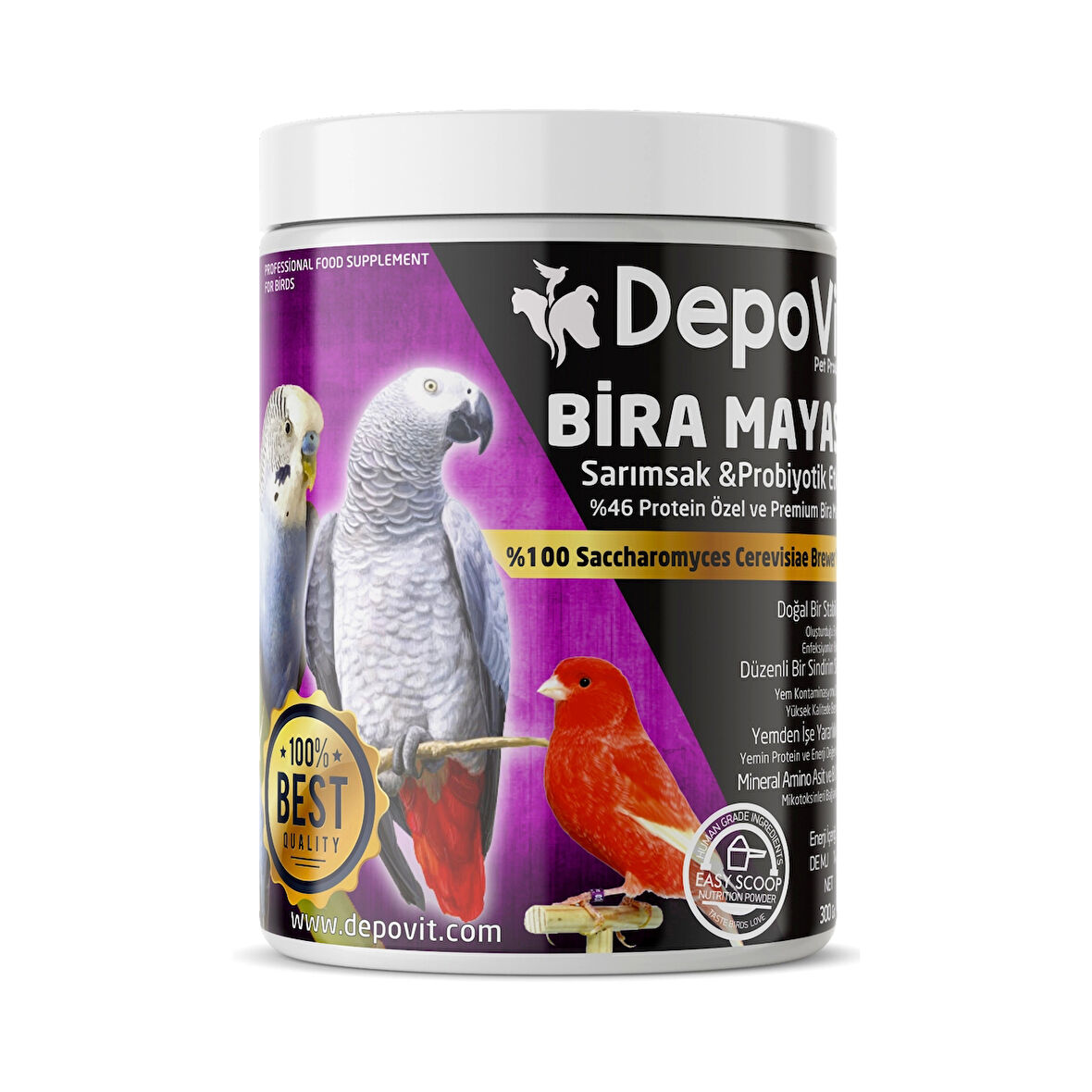 Bira Mayası Egzotik Kuşlara Özel 300 gr