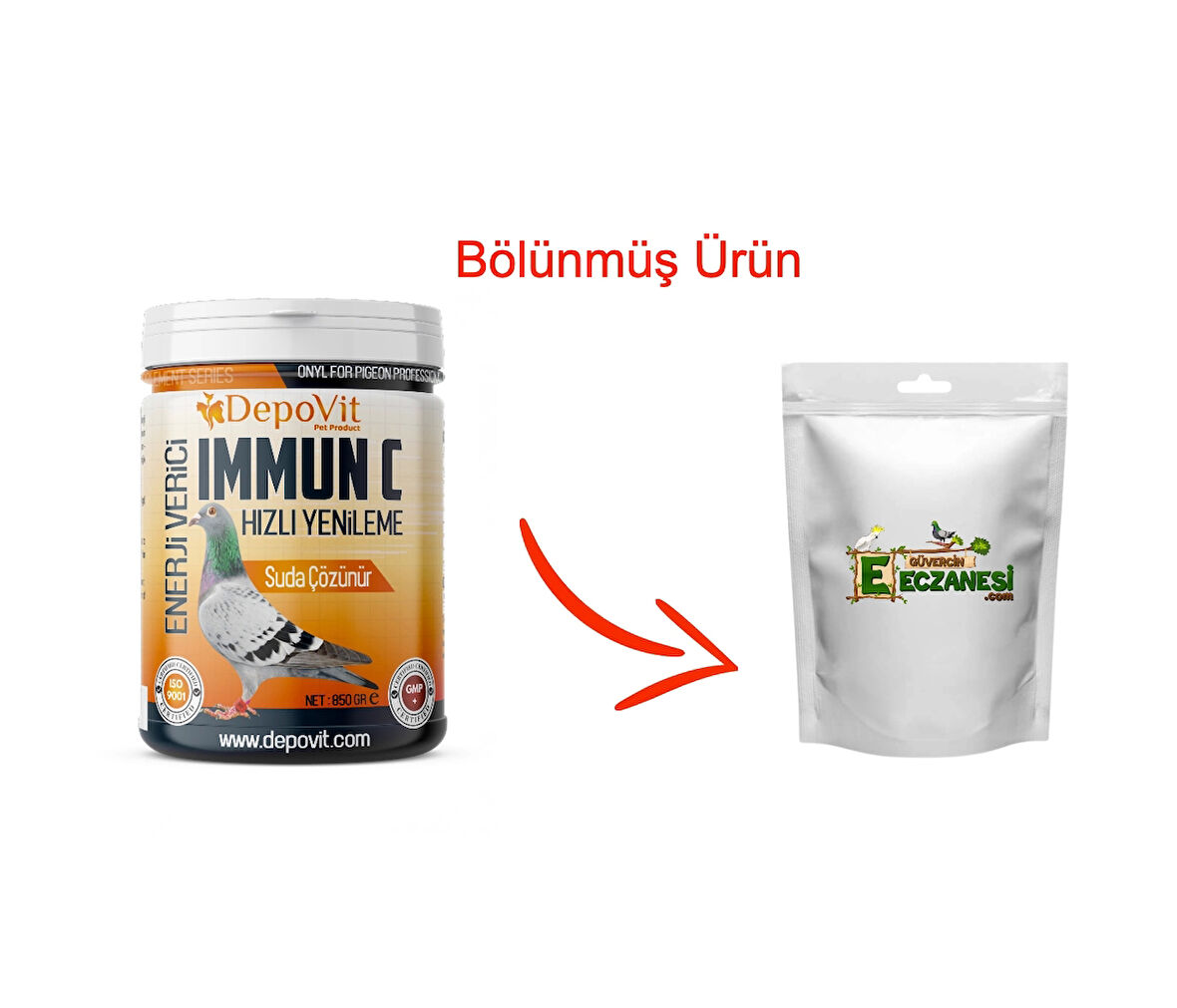 immun C Enerji Vitamini 100 gr bölünmüş