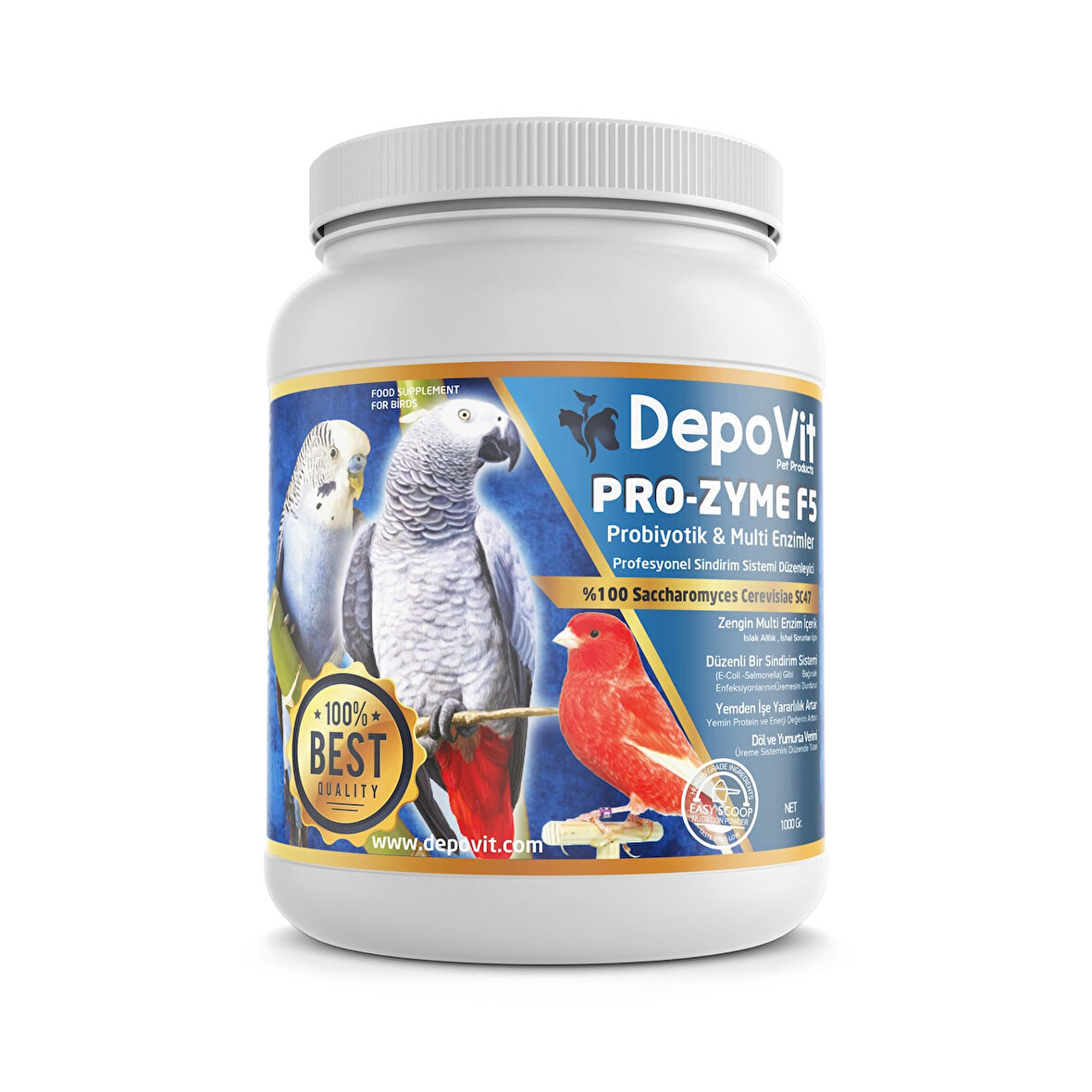 Prozyme F5 Egzotik Kuşlara Özel 1 Kg