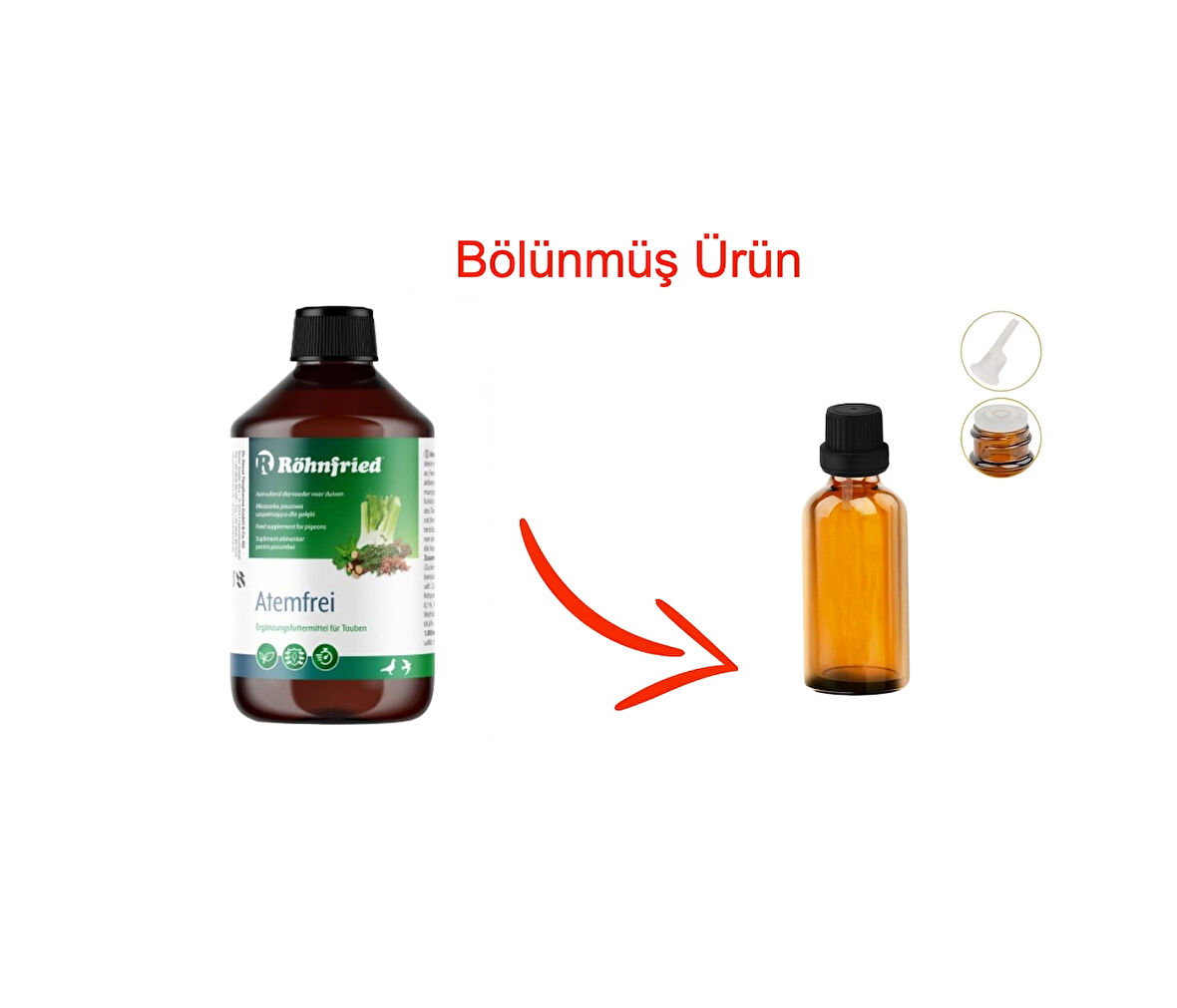 Atemfrei 100 ml bölünmüş