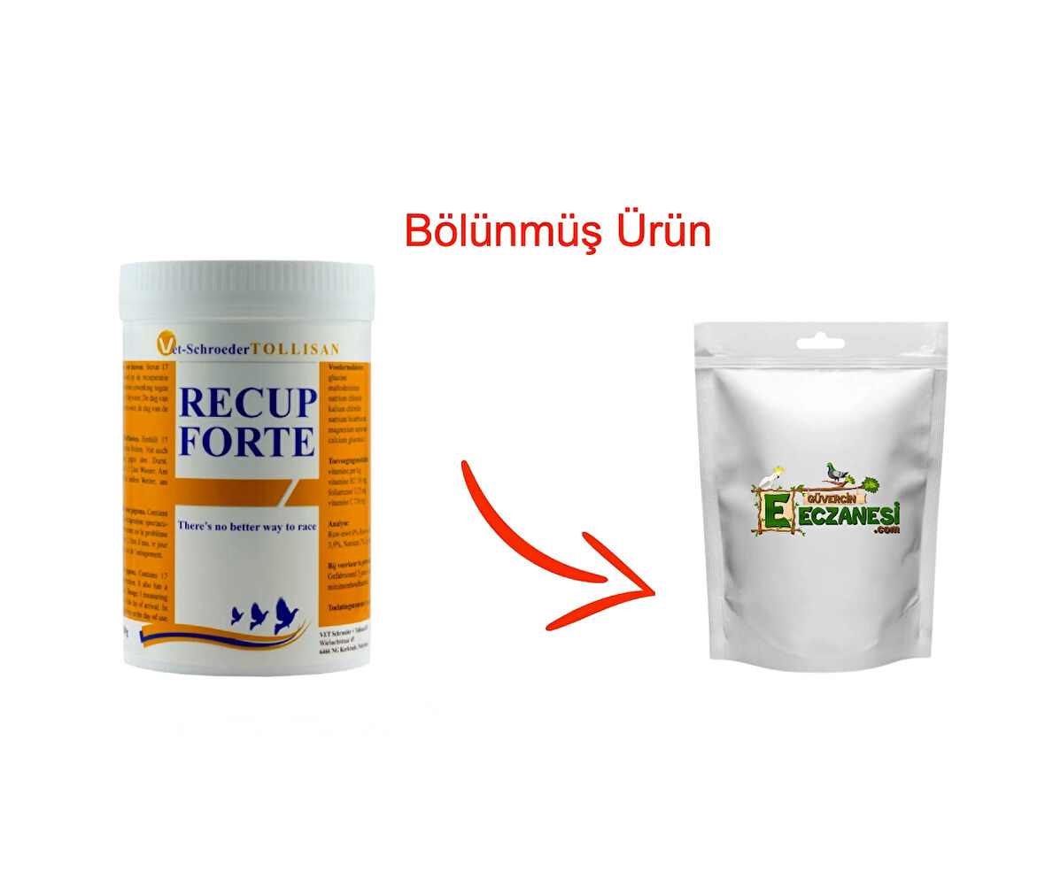 Recup Forte 100 gr bölünmüş