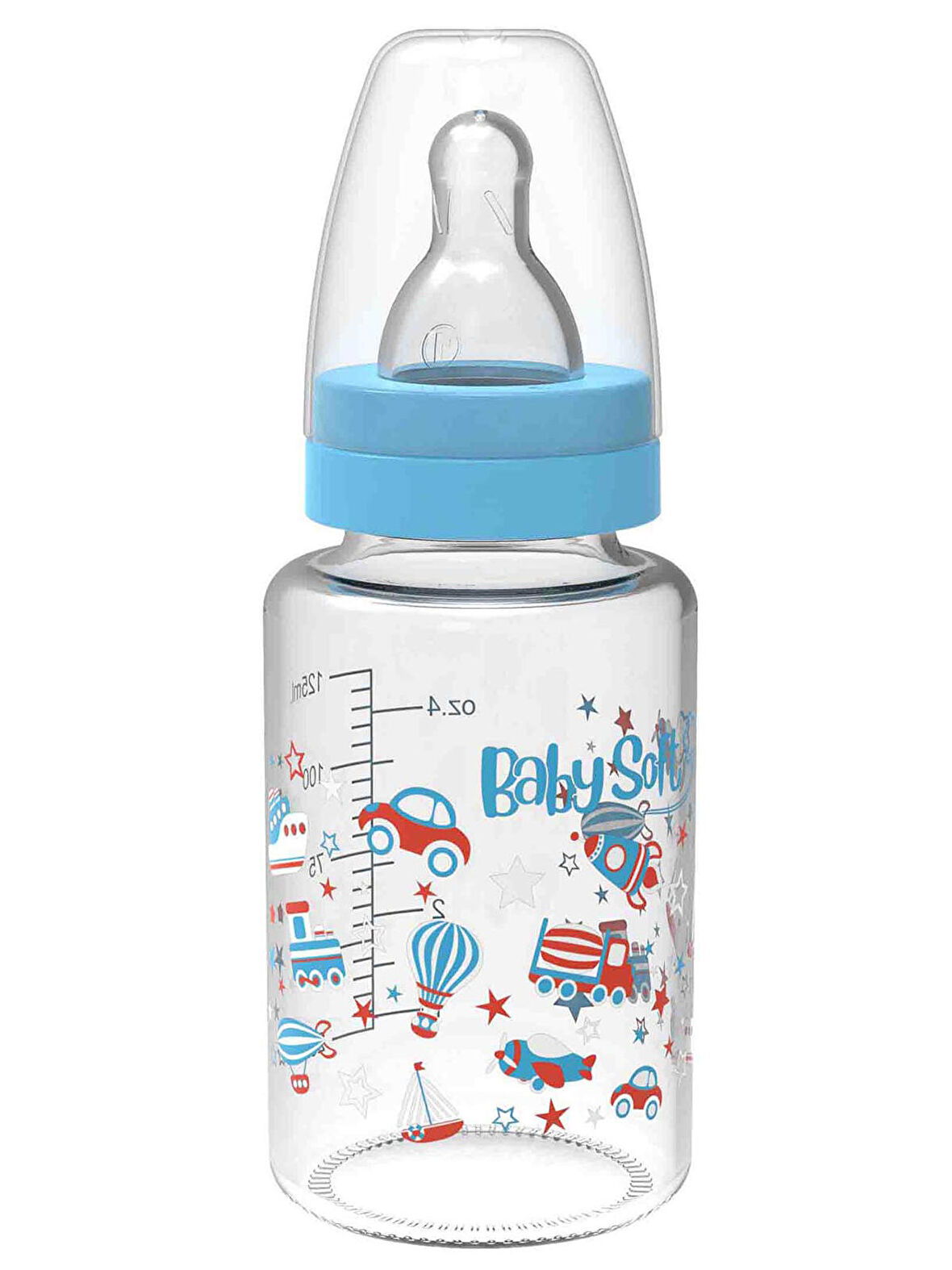 Baby Soft Cam Biberon 125 ml Turkuaz