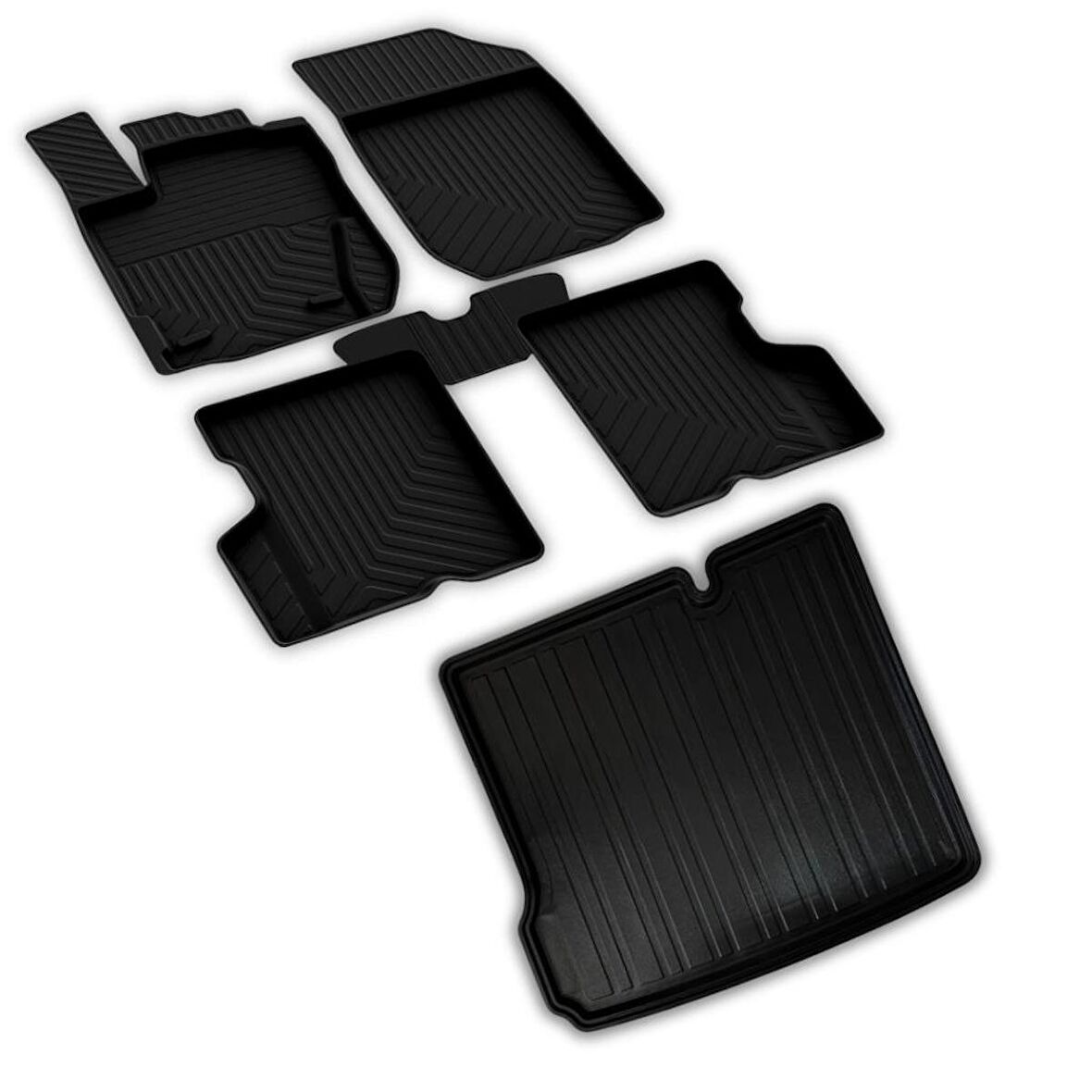 Dacia Duster 4x2 Ferrous 4D Paspas ve 3D Bagaj Havuzu 2010 2017