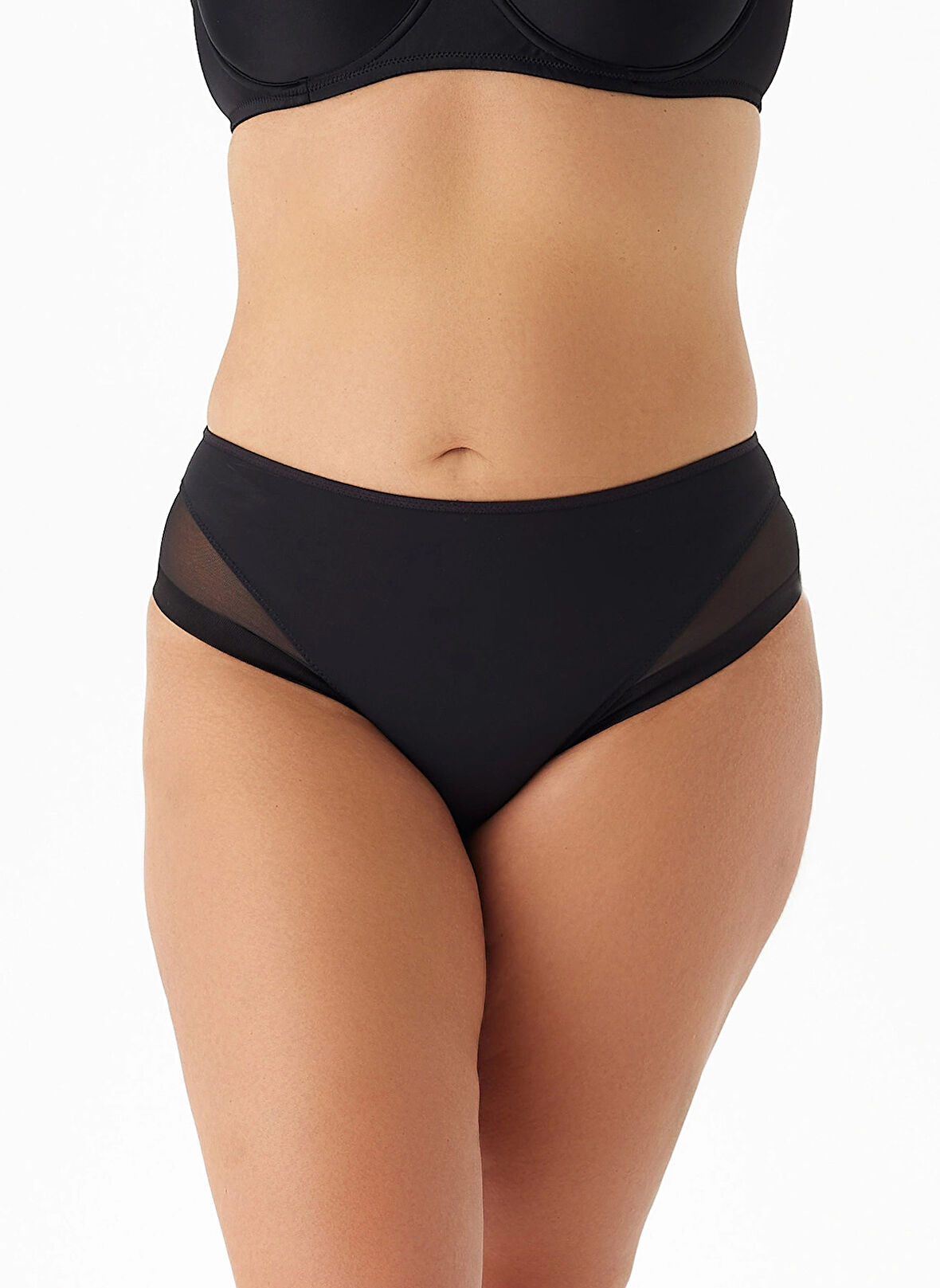 Dim Siyah Kadın Bikini Külot D063