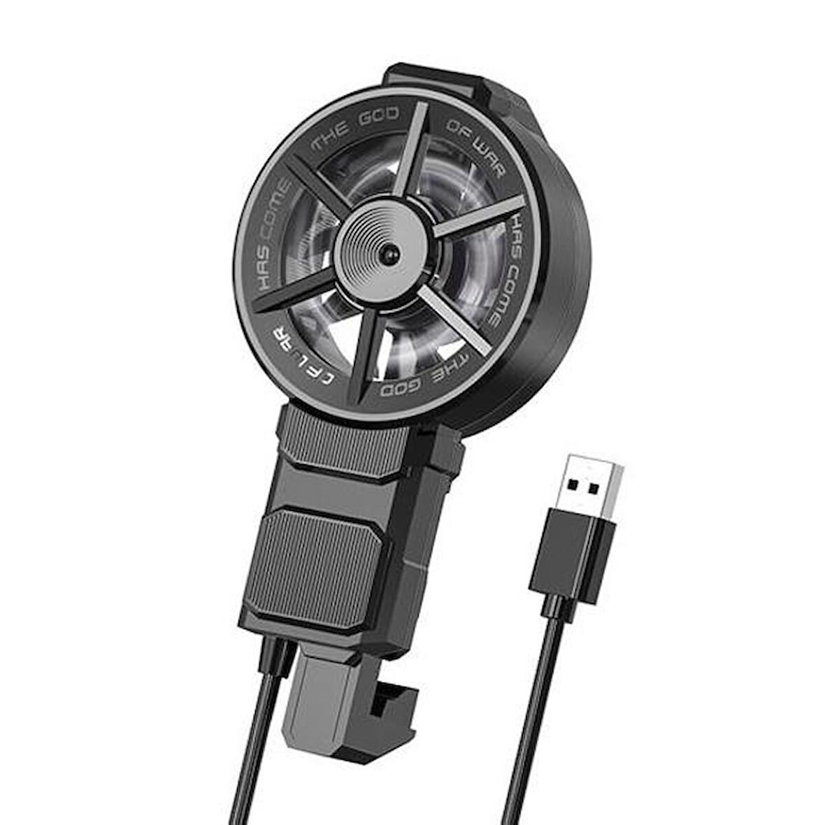 Coofbe Super Soğutucu USB Kablolu Telefon Soğutucu Radyatör  9 Bıçaklı Telefon Radyatör Soğutucu
