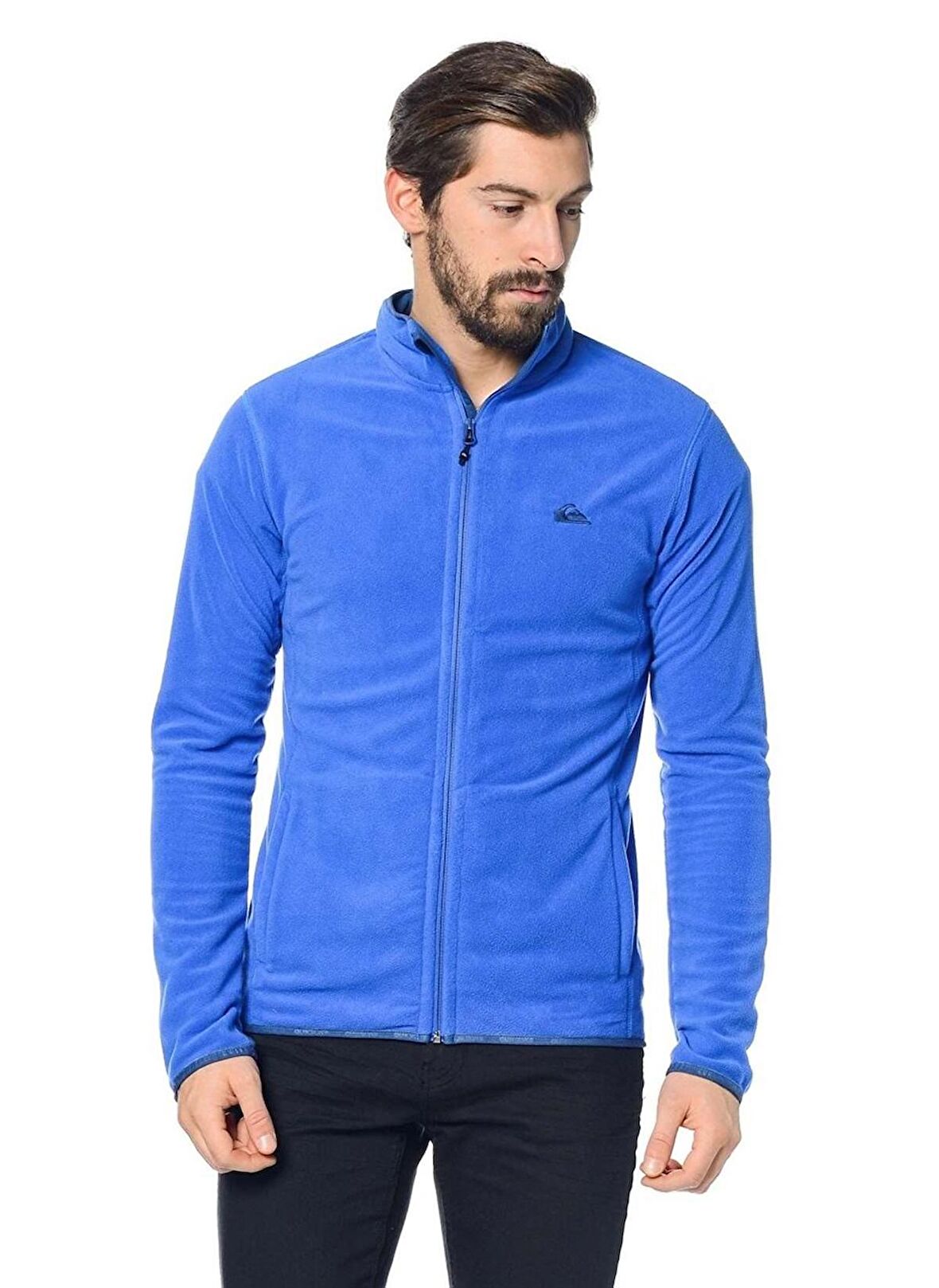 Quiksilver Mavi Erkek Polar Sweatshırt EQYFT03162Mission FZ M OTLR