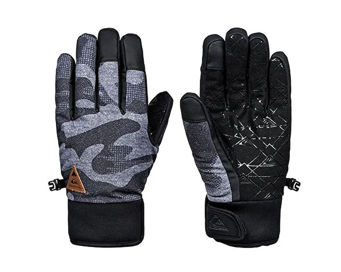 Quiksilver Gri Eldiven Eqyhn03082-17010 Method Glove M Glov Wbk4
