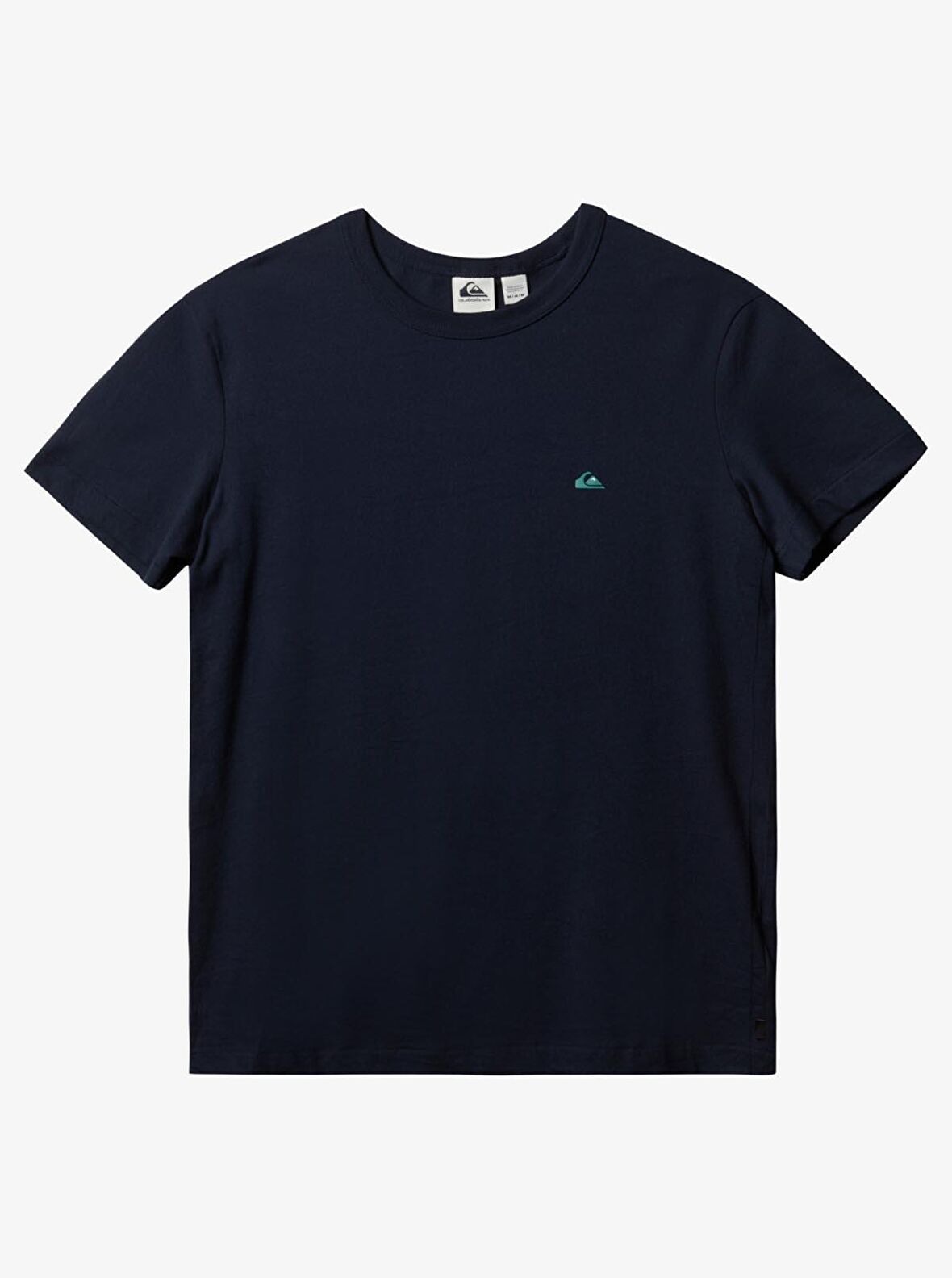 Quiksilver Bisiklet Yaka Baskılı Lacivert Erkek T-Shirt EQYKT04092 ESSENTIALS SS