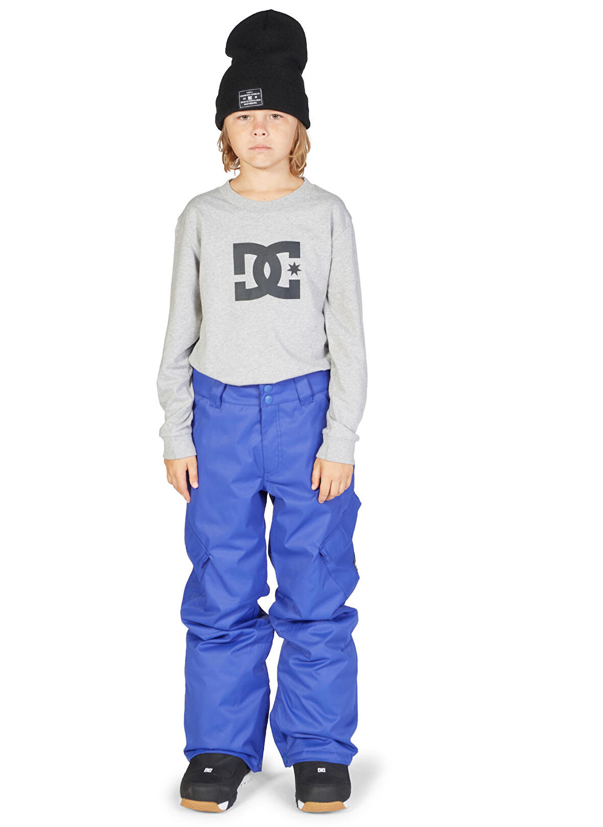 Dc Mavi Erkek Çocuk Düz Kayak Pantolonu ADBTP03008 BANSHEE YOUTH PANT