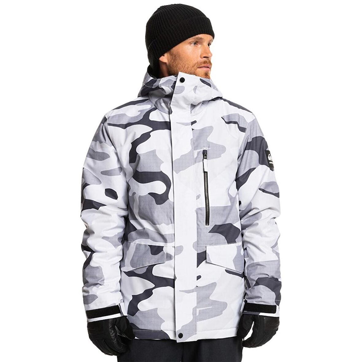 Quiksilver Mission Printed Erkek Su Geçirmez Snowboard Kar Montu  EQYTJ03338