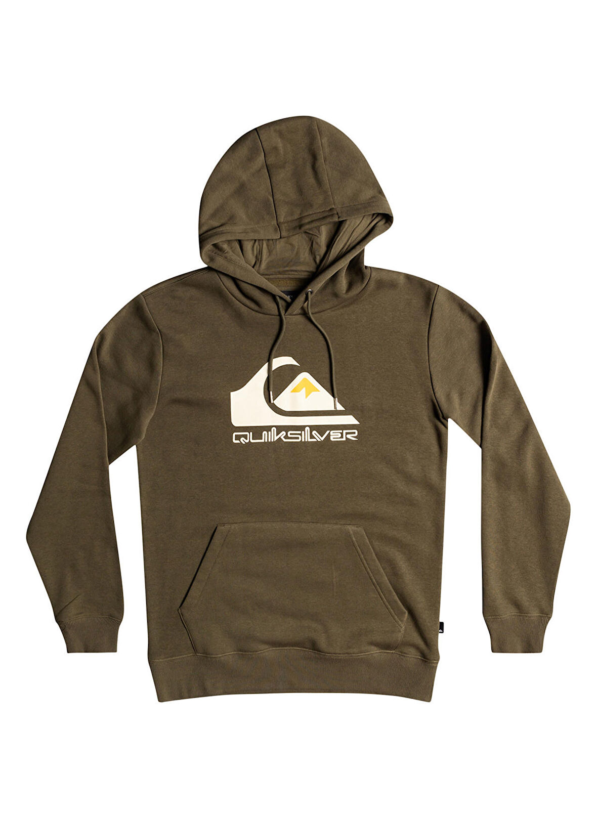 Quiksilver Krem Erkek Kapüşonlu Sweatshirt EQYFT04450 BIG LOGO HOOD