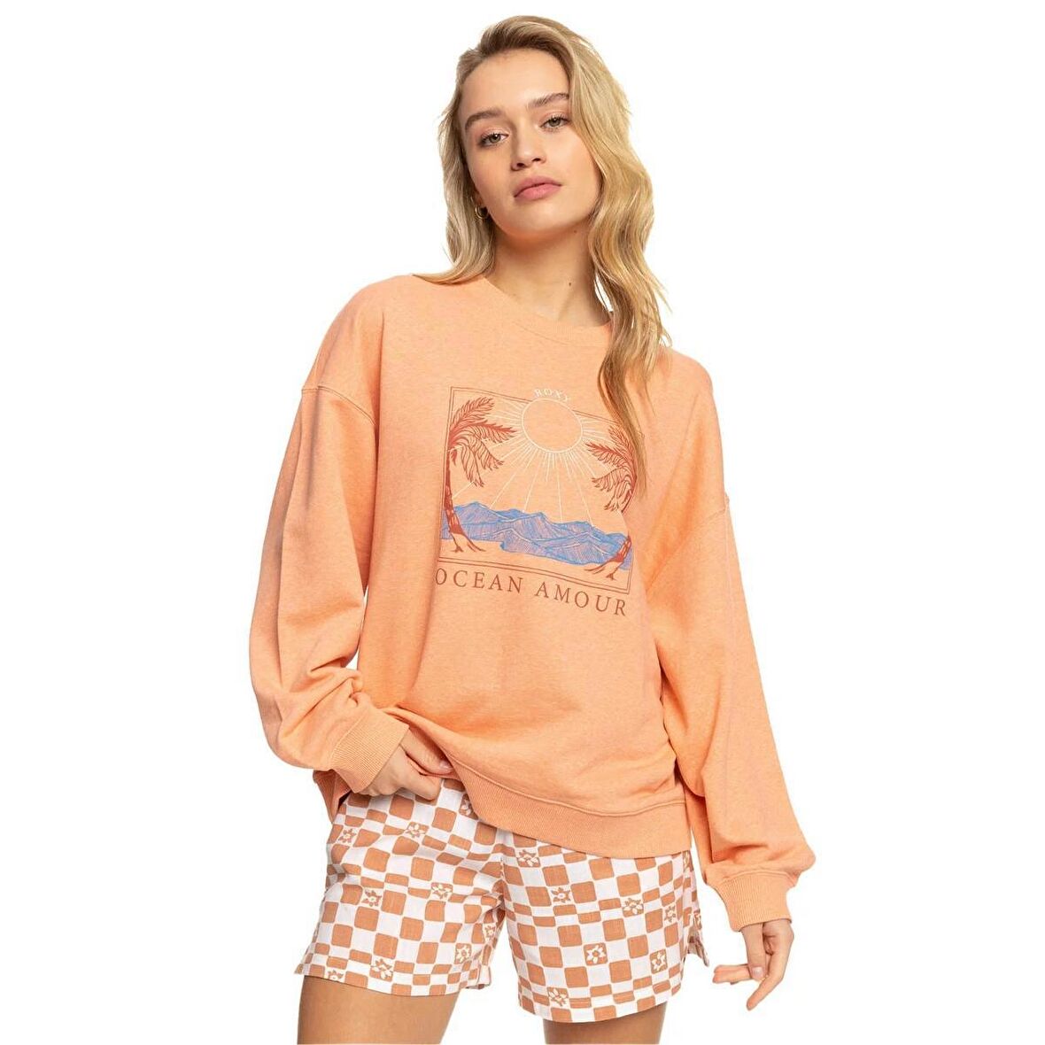 Roxy ERJFT04693 Take Your Place C Kadın Sweatshirt