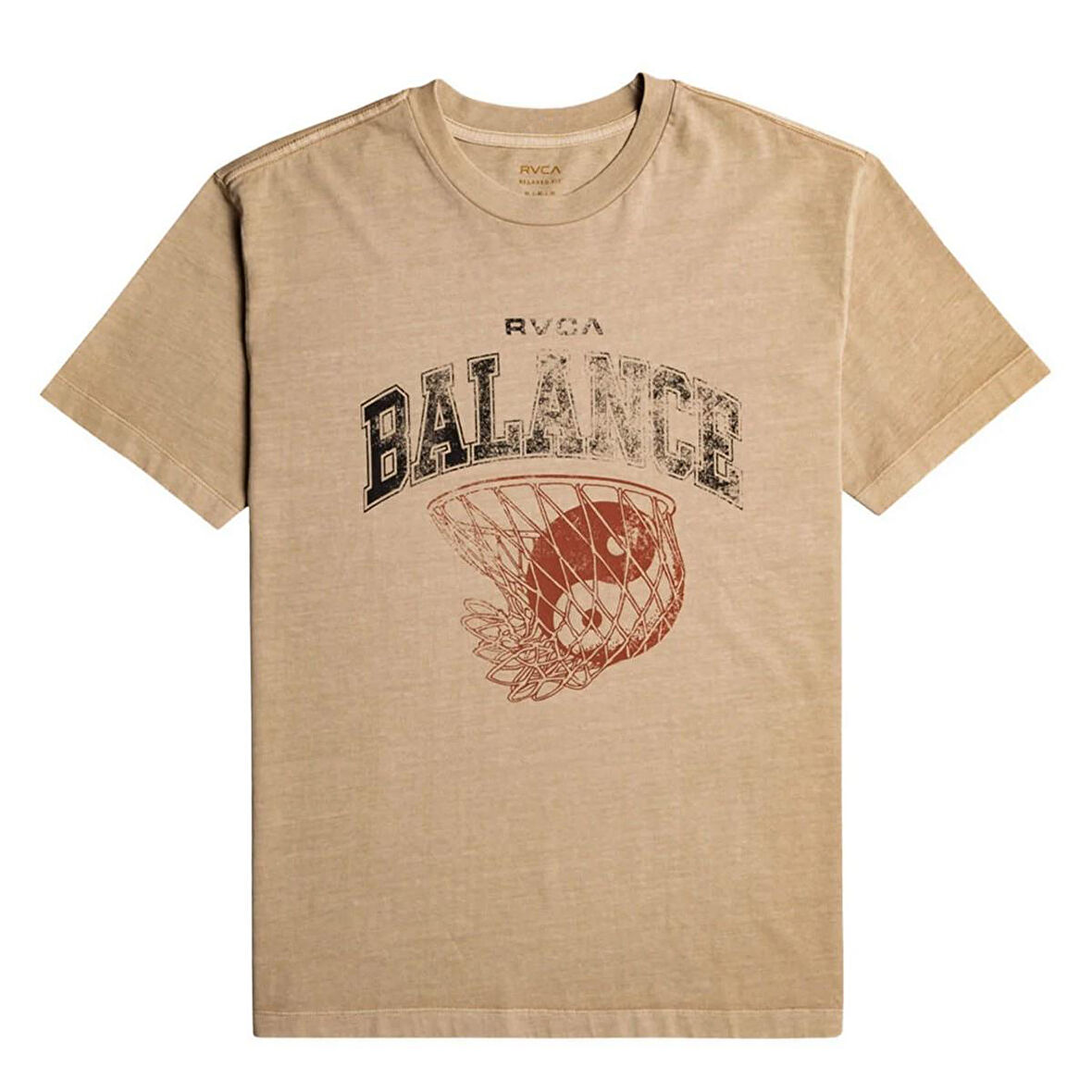 Rvca UVYZT00417 Hoops Ss Tee Erkek Tişört