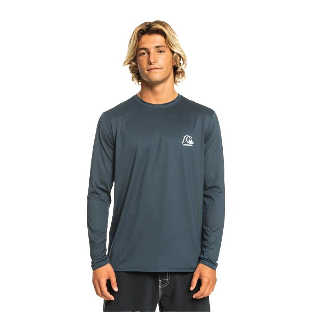 Quiksilver EQYWR03381 Heritage Heather Ls Erkek Yüzücü Tişörtü